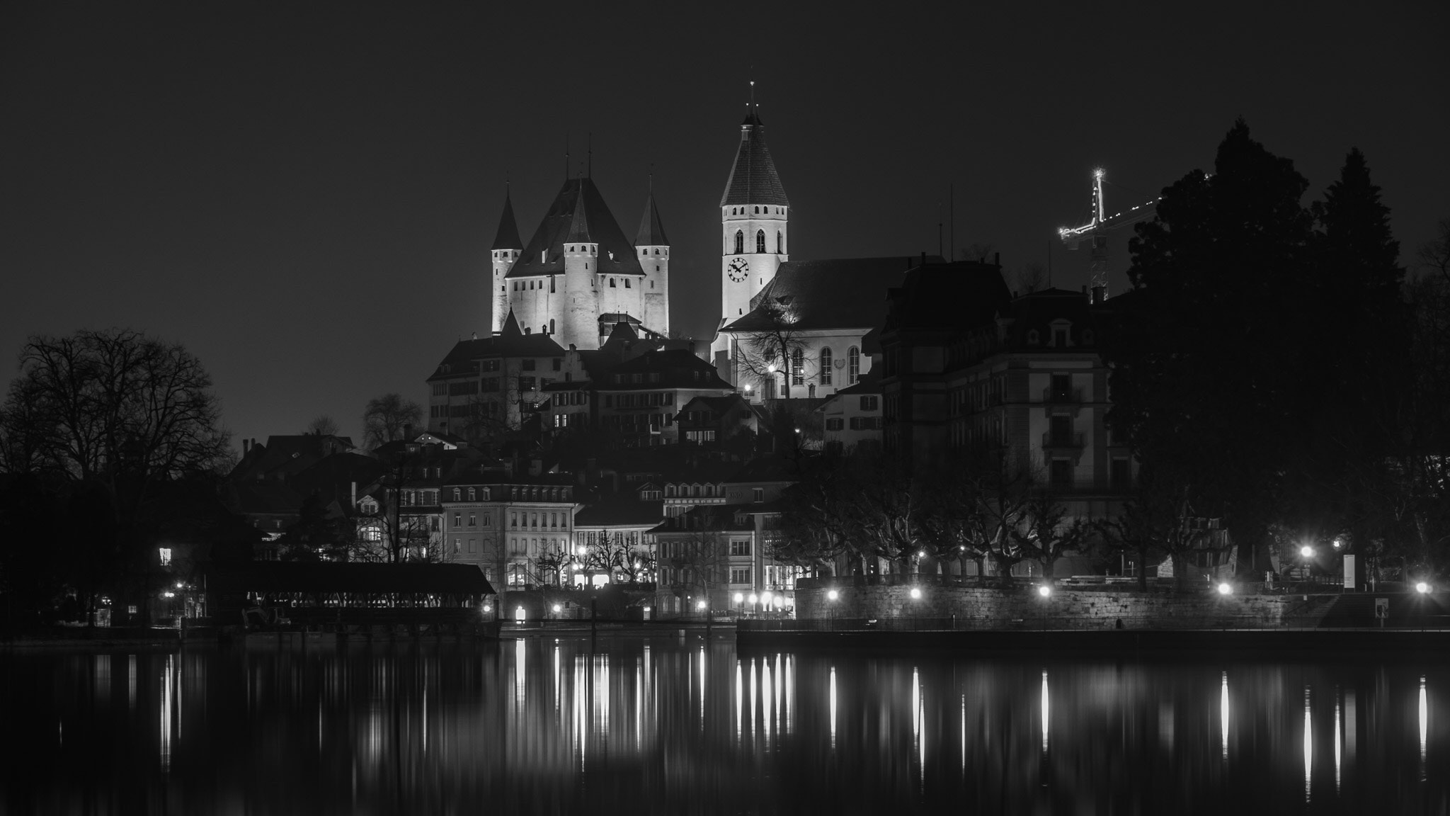 Pentax K-3 II sample photo. Thun castle photography