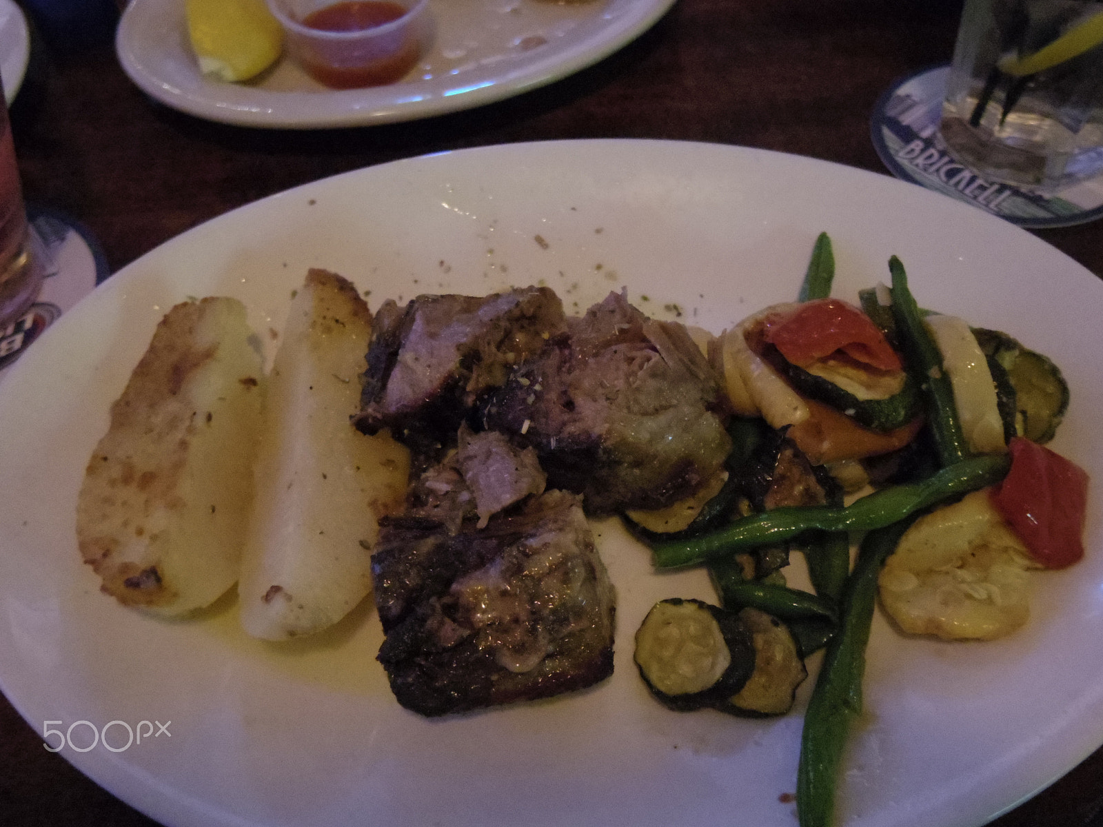 Pentax Q-S1 + Pentax 01 Standard Prime sample photo. Roast lamb dinner.jpg photography