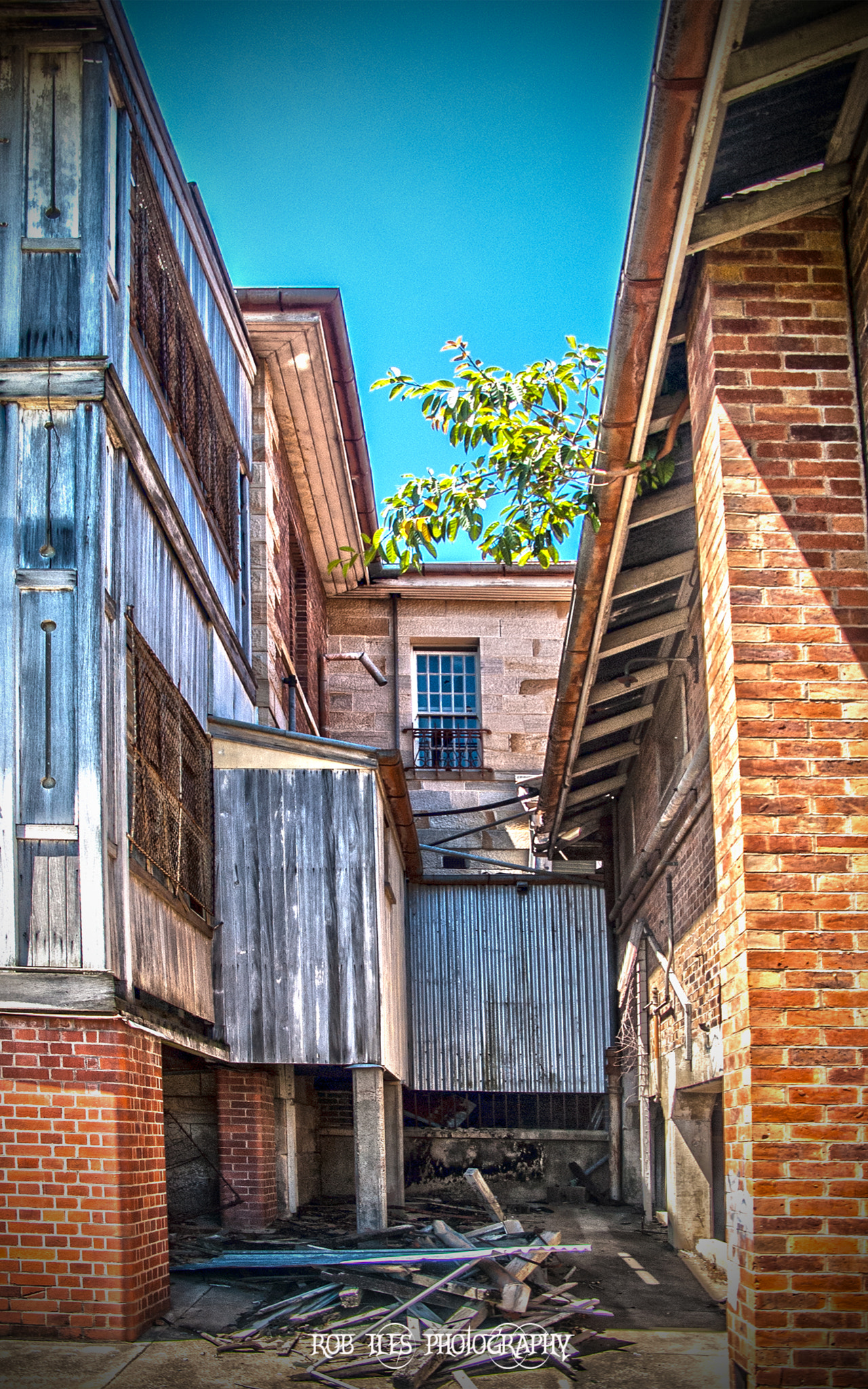 Pentax *ist DL sample photo. Building hdr photography