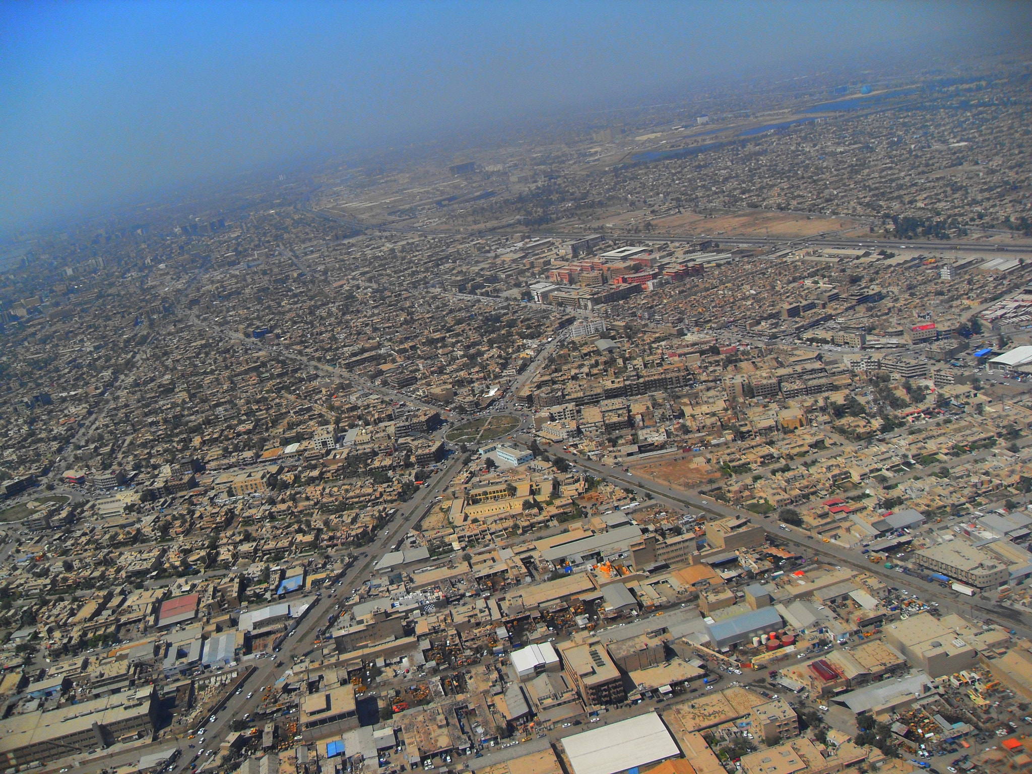 Samsung VLUU L210  / Samsung L210 sample photo. Over baghdad iraq 2007. photography