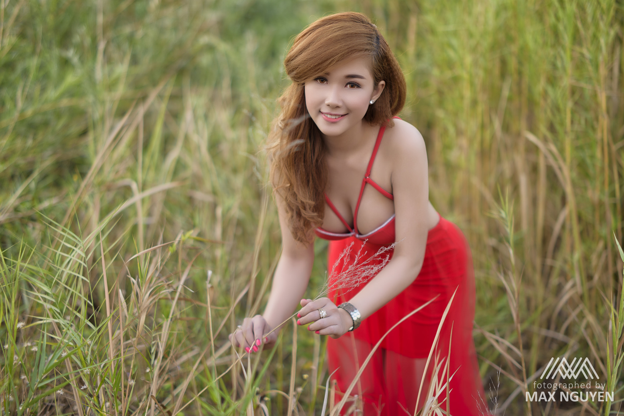 ZEISS Milvus 50mm F1.4 sample photo. Red on green photography