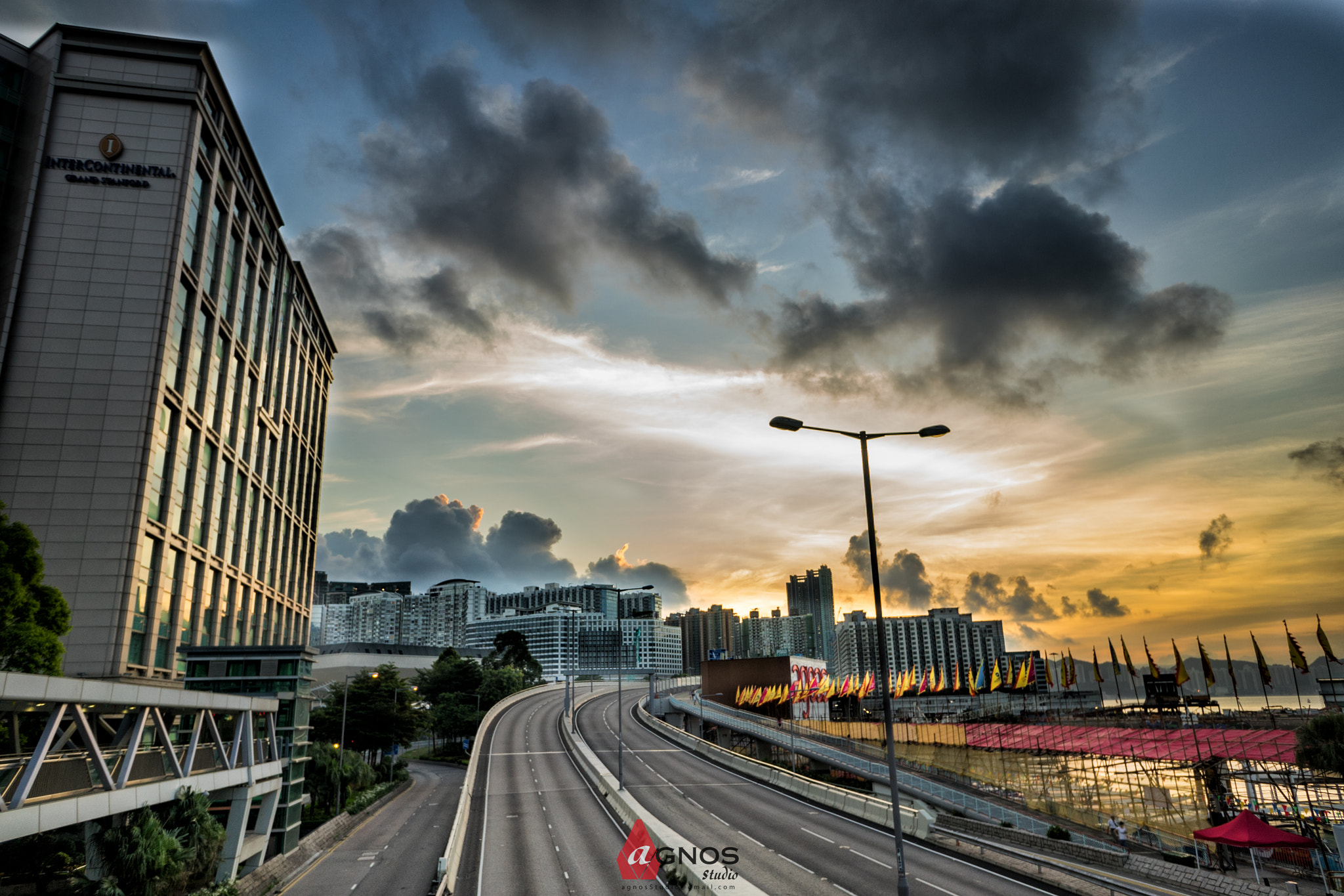 Sony a7 + Sony E 16mm F2.8 sample photo. Red dawn photography