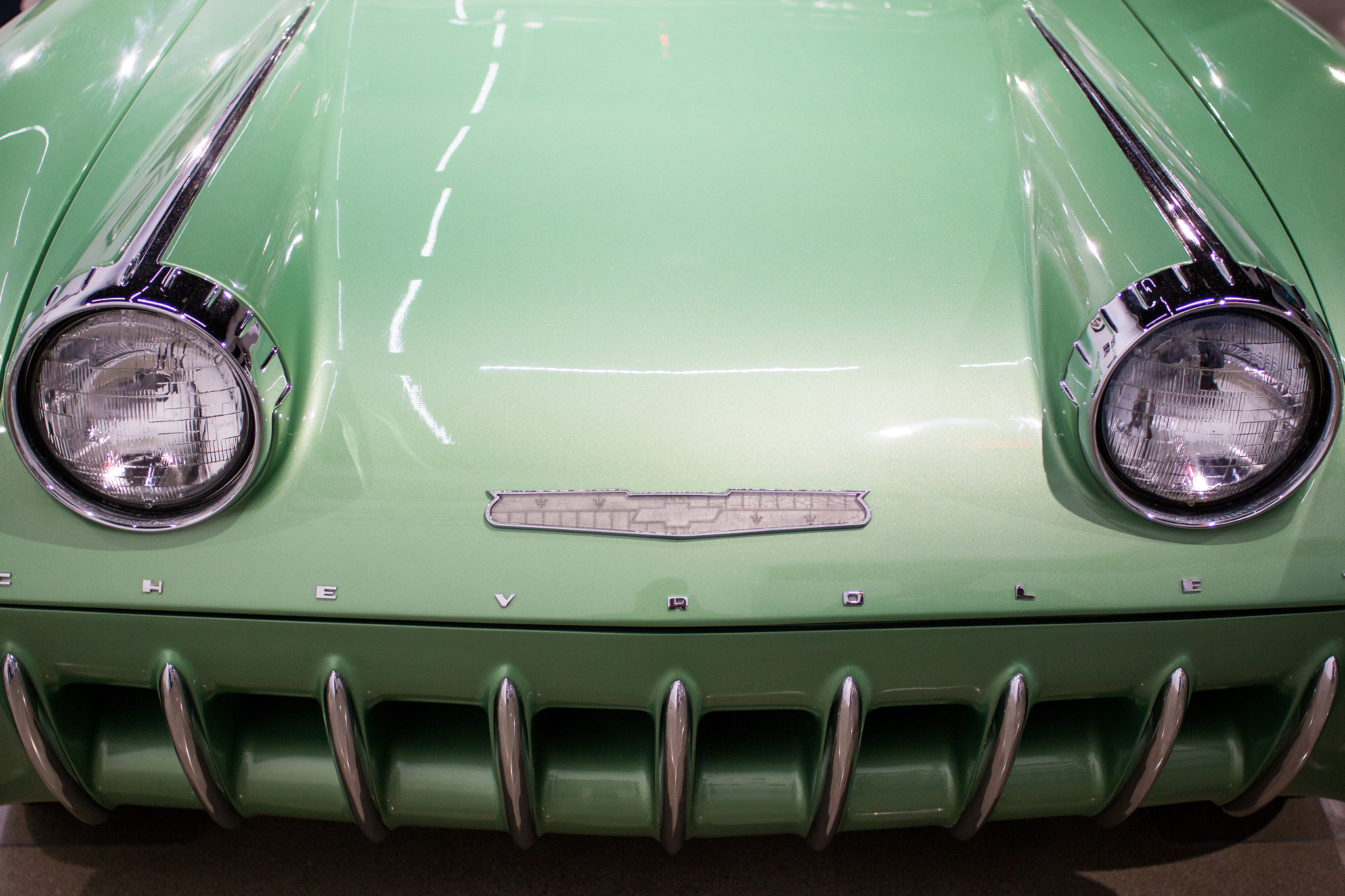 Canon EOS 70D + Canon EF 28mm F2.8 sample photo. Beautiful cars at the peterson museum photography