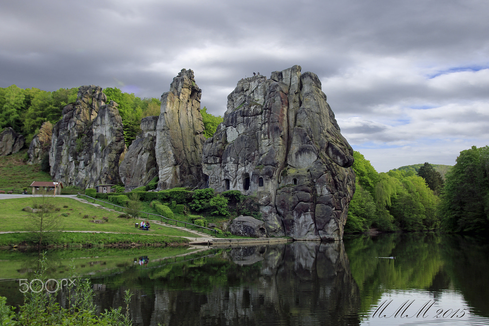 Sigma 17-35mm f/2.8-4 EX DG Aspherical HSM sample photo. Externsteine photography