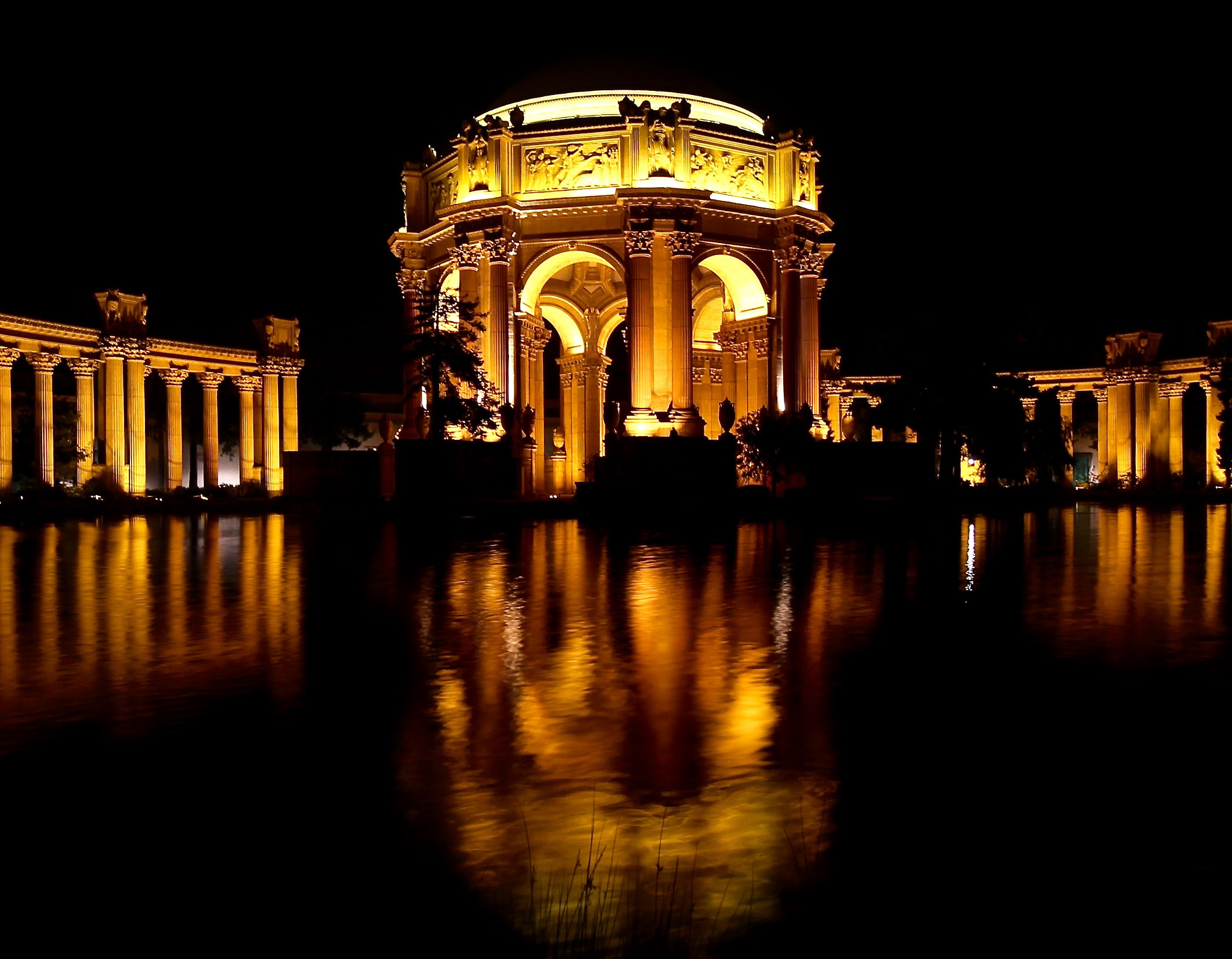 Canon EF-S 10-18mm F4.5–5.6 IS STM sample photo. Palace of fine arts photography