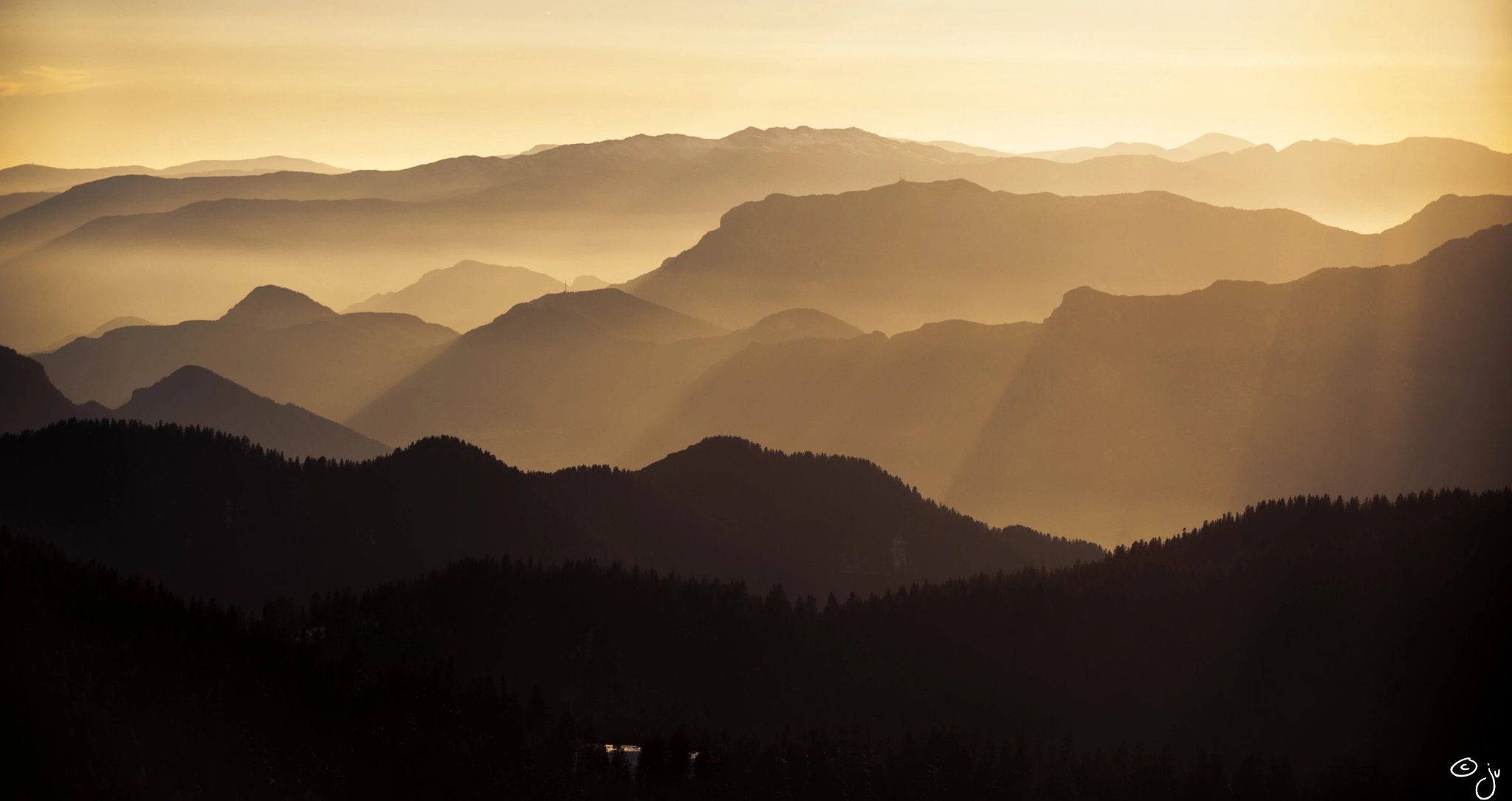 Nikon D3 sample photo. The end of the alps photography