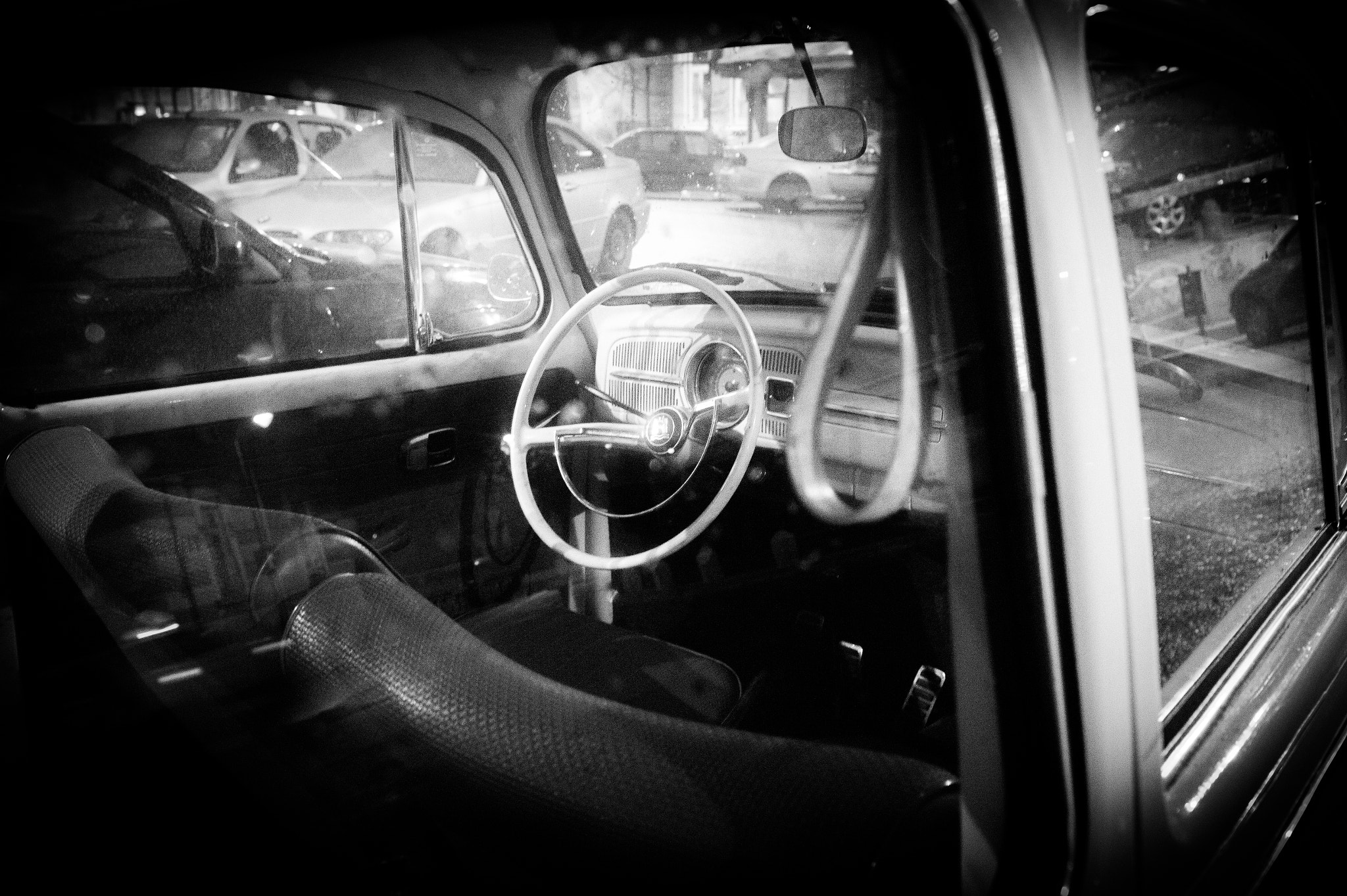 Nikon AF-S Nikkor 18-35mm F3.5-4.5G ED sample photo. Classic car interior photography
