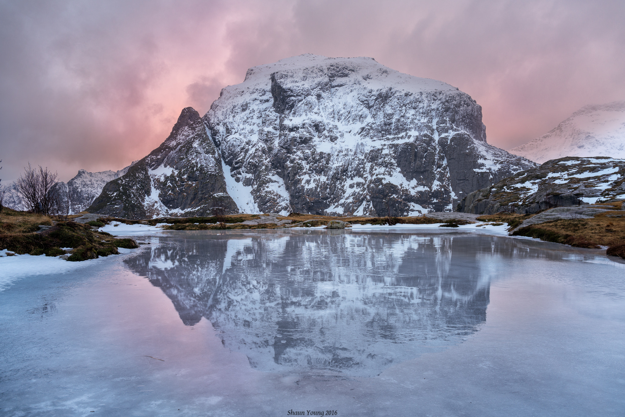 Sony a7R II + Canon EF 24-70mm F4L IS USM sample photo. Mountain reflection photography