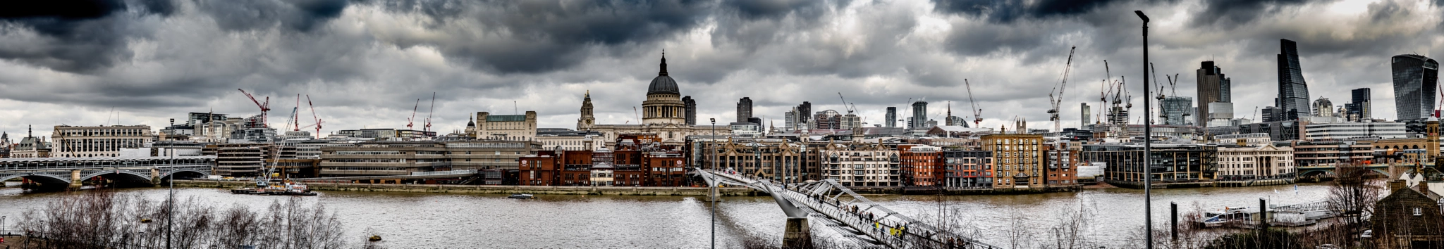 Nikon Df + Nikon AF-S Nikkor 85mm F1.8G sample photo. The view from tate modern photography