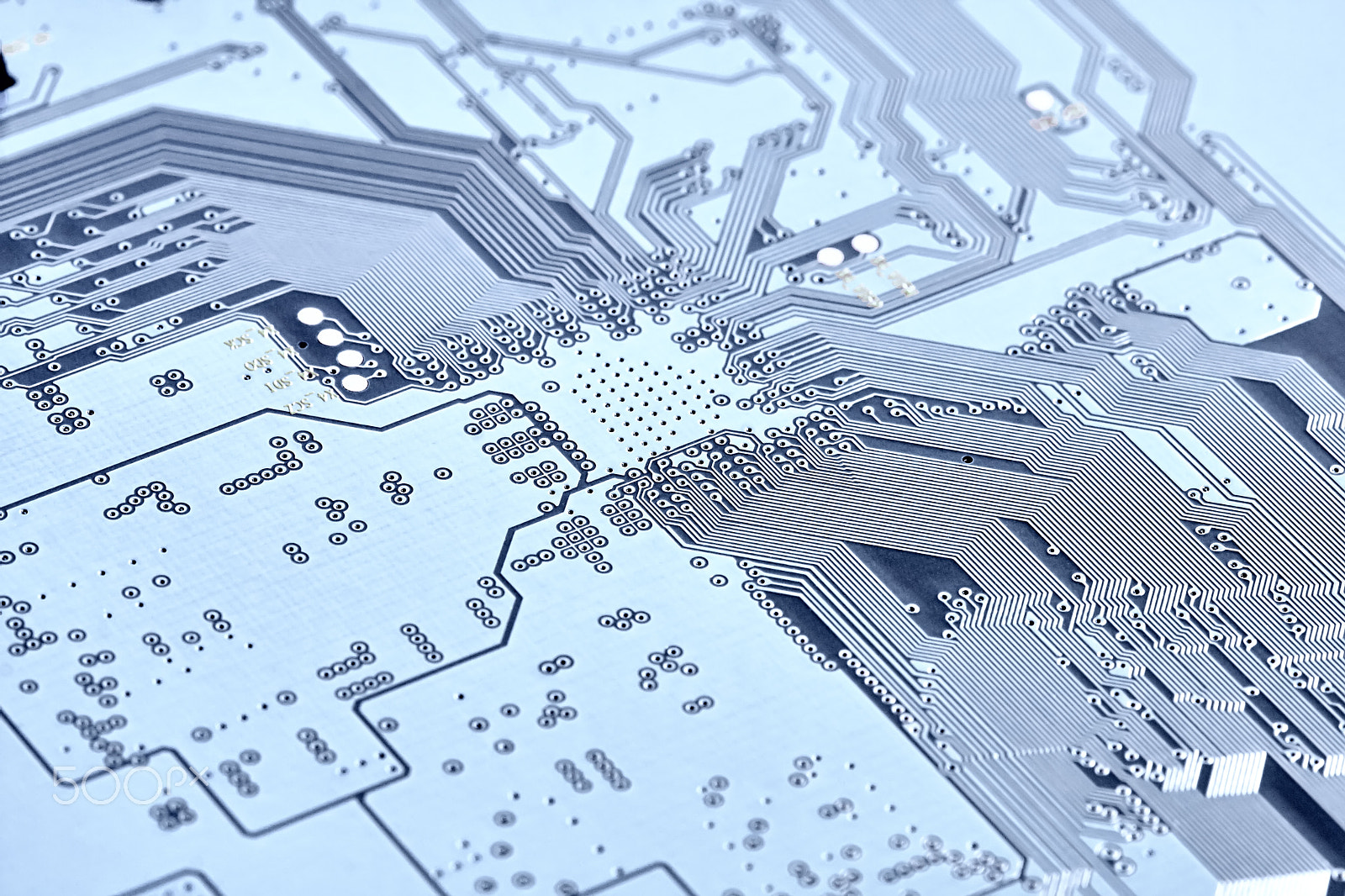 Canon EOS 40D + Canon EF 100mm F2.8 Macro USM sample photo. Electronic circuit board close up. photography