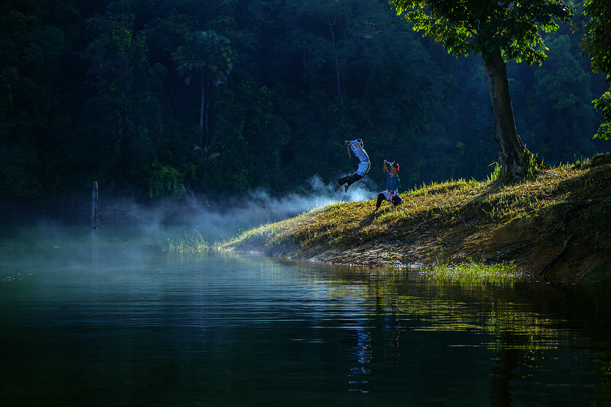 Nikon Df sample photo. Pahlawan tasik photography