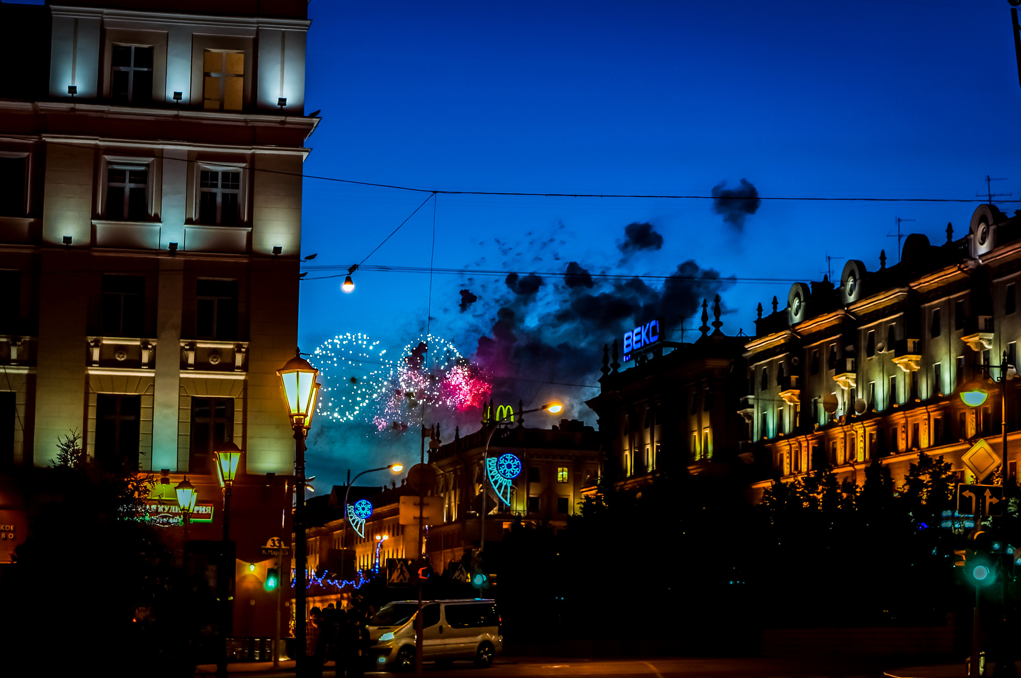 Sony Alpha NEX-3N sample photo. Minsk city photography