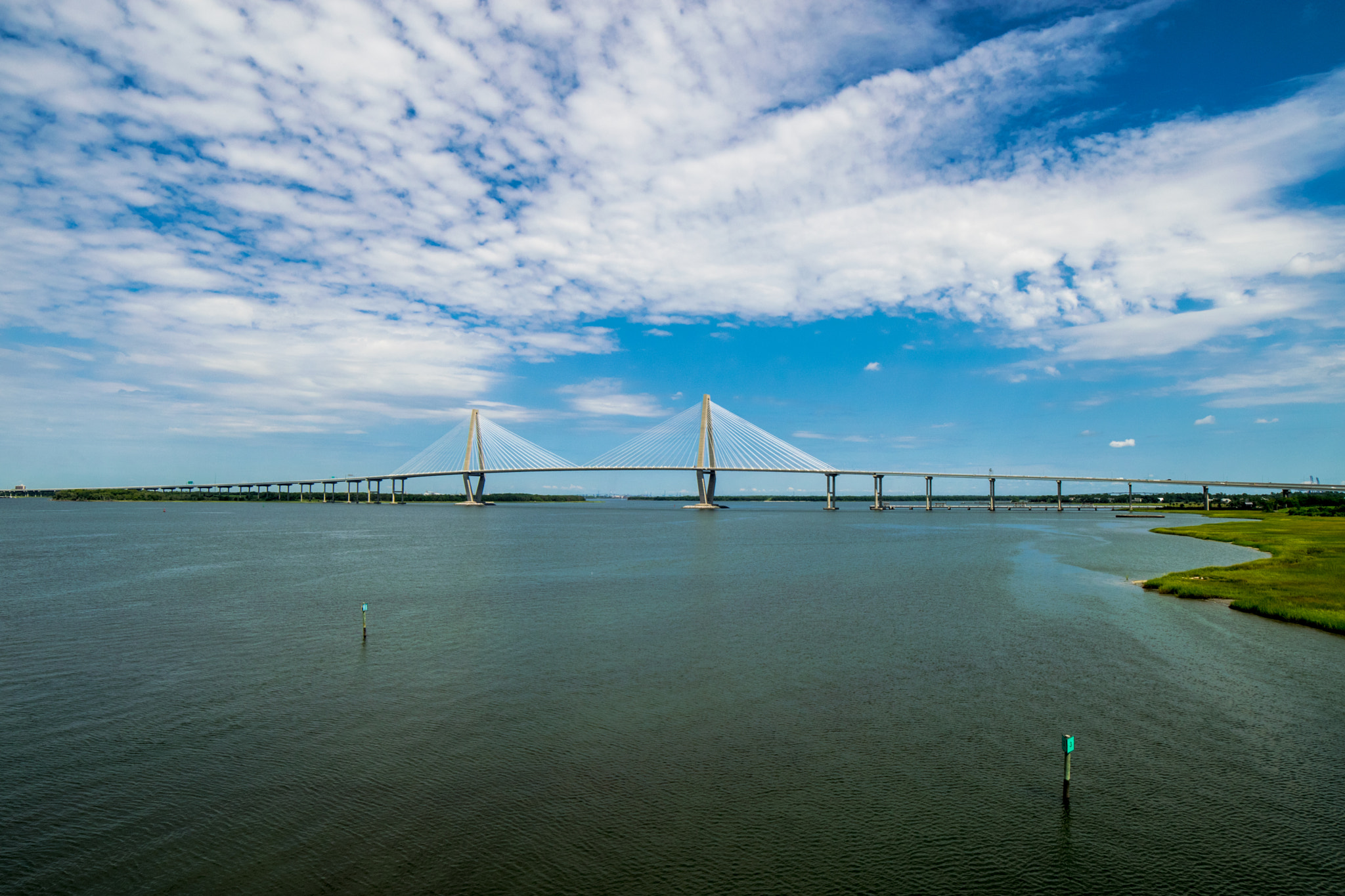 Samyang 14mm F2.8 ED AS IF UMC sample photo. Arthur ravenel jr. bridge shot 1 photography