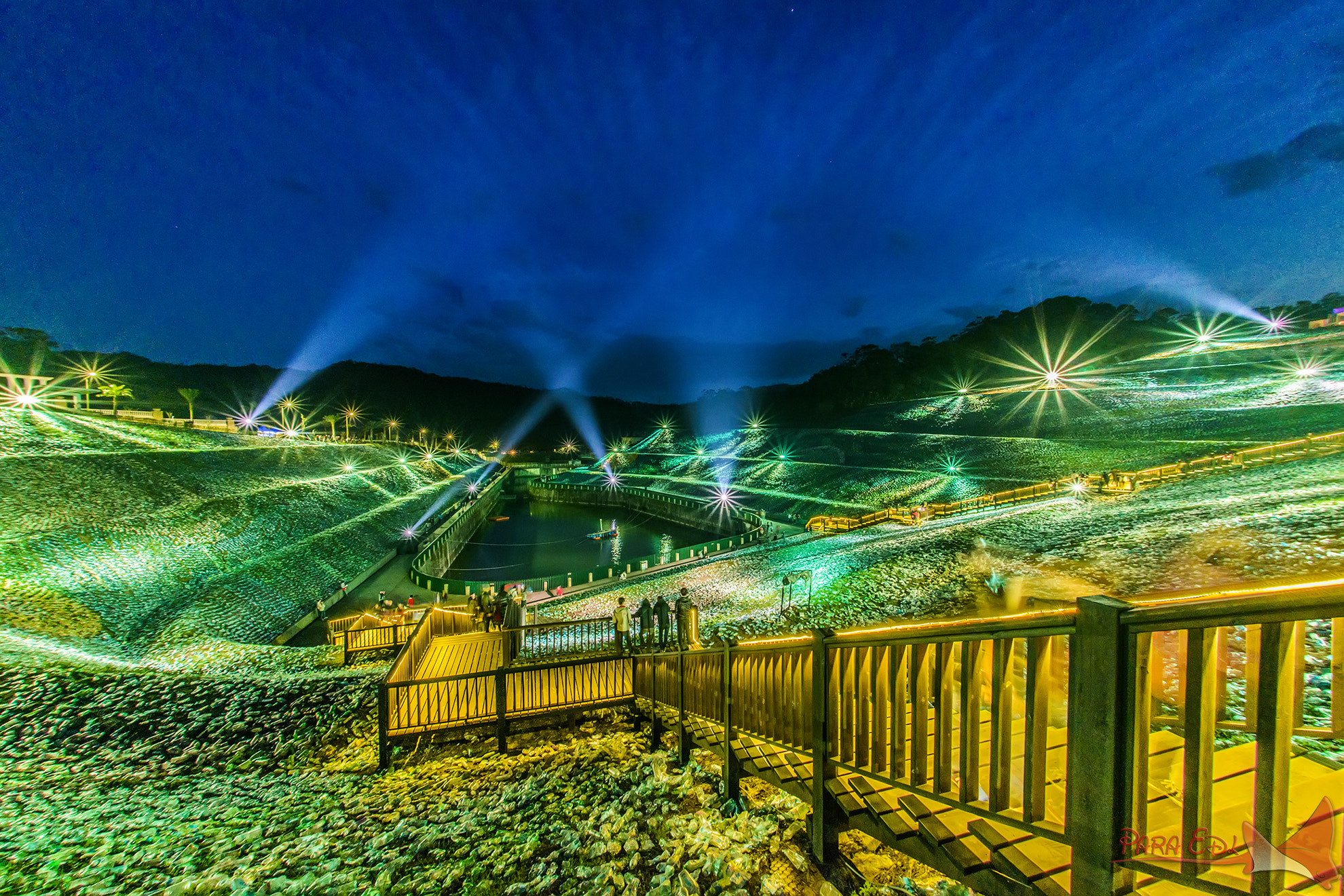 Nikon D800E + Nikon AF Fisheye-Nikkor 16mm F2.8D sample photo. Starry paradise photography