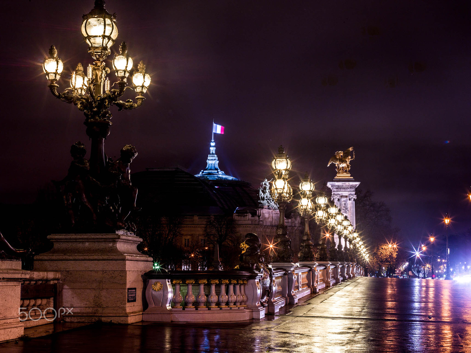 Hasselblad H3D + HC 80 sample photo. A bridge in paris photography