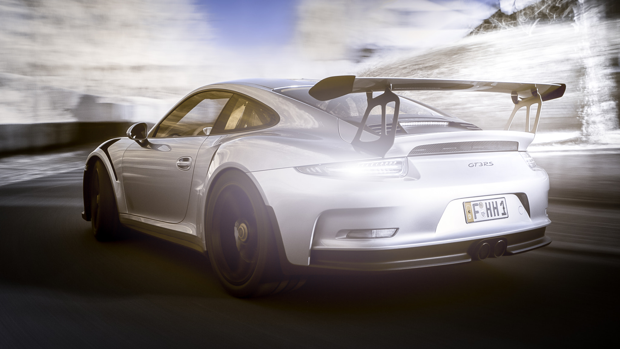 Canon TS-E 24.0mm f/3.5 L II sample photo. Porsche gt3 rs photography
