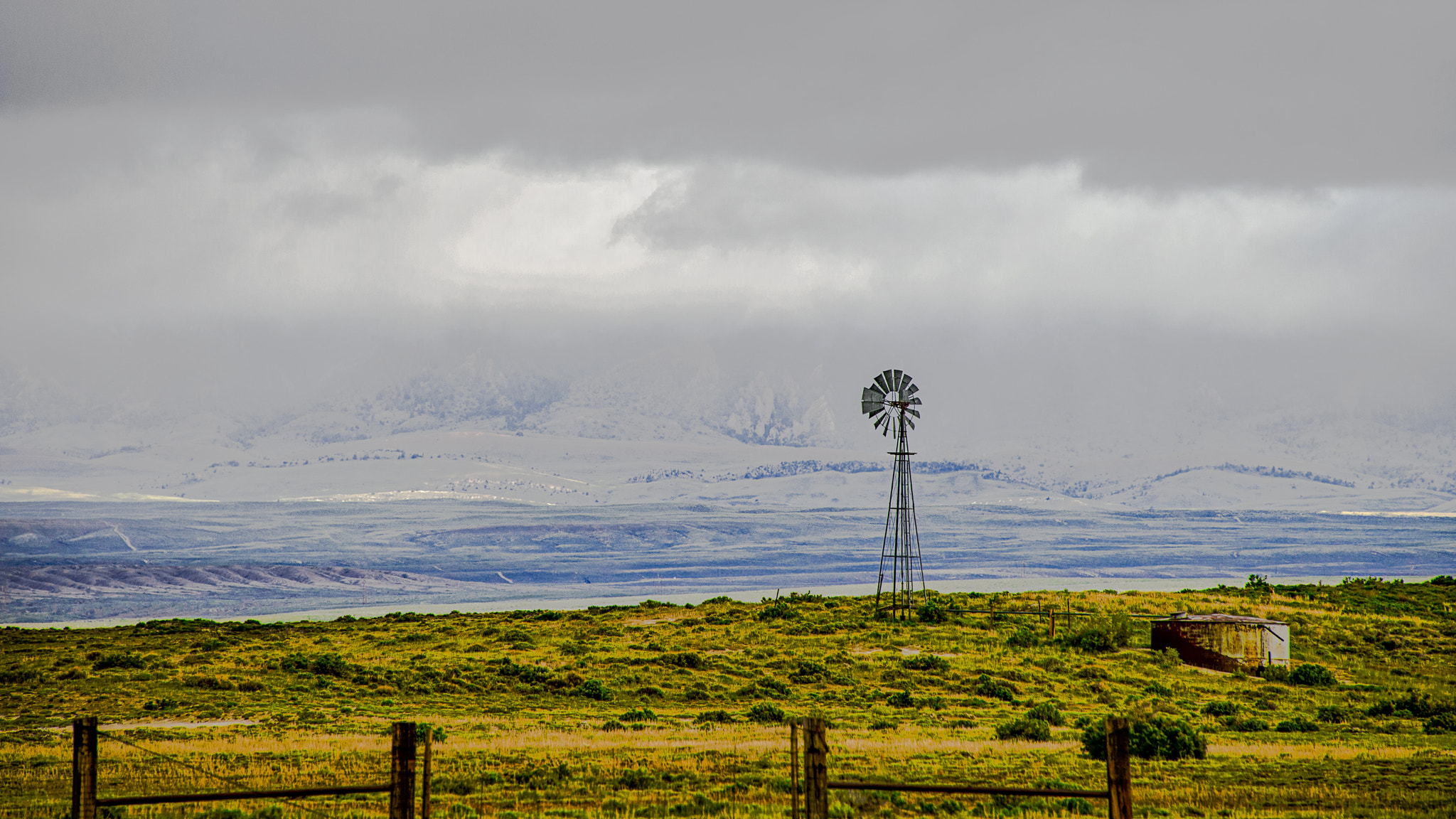 Nikon D4 sample photo. Spring snow squall in sw wyoming photography