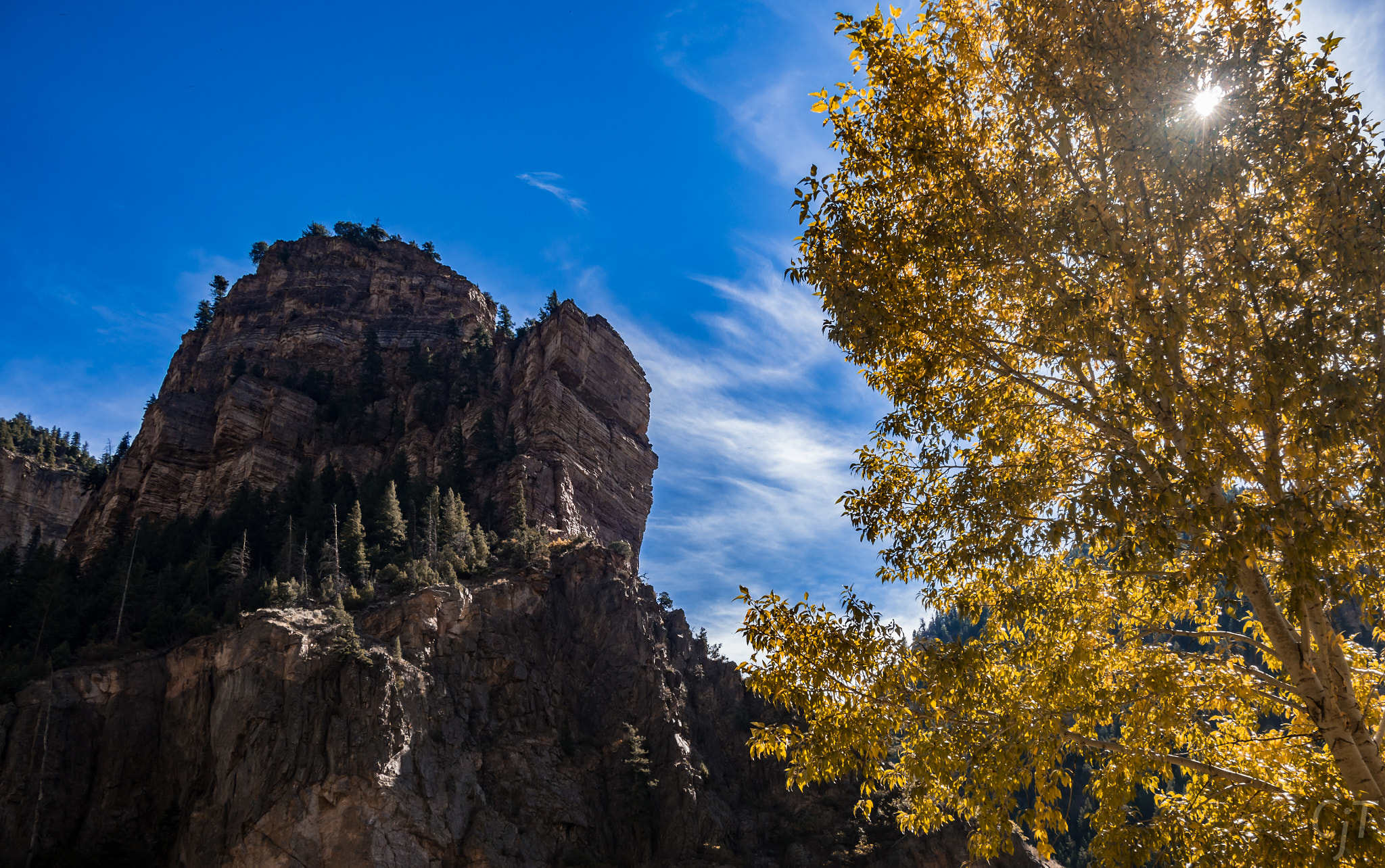 LUMIX G VARIO PZ 14-42/F3.5-5.6 sample photo. Fall granite photography