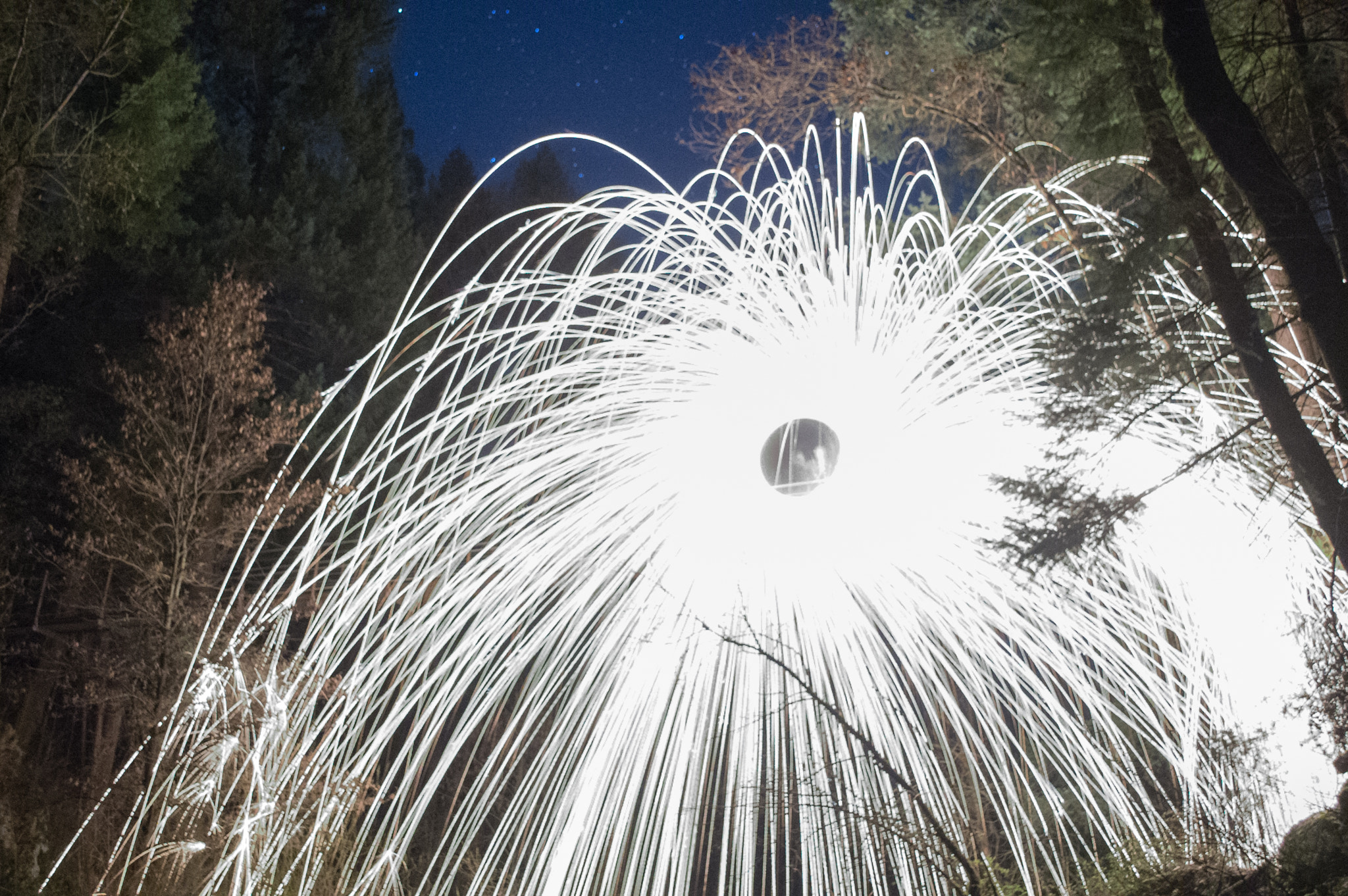 Nikon D4S sample photo. Steel wool wormhole photography