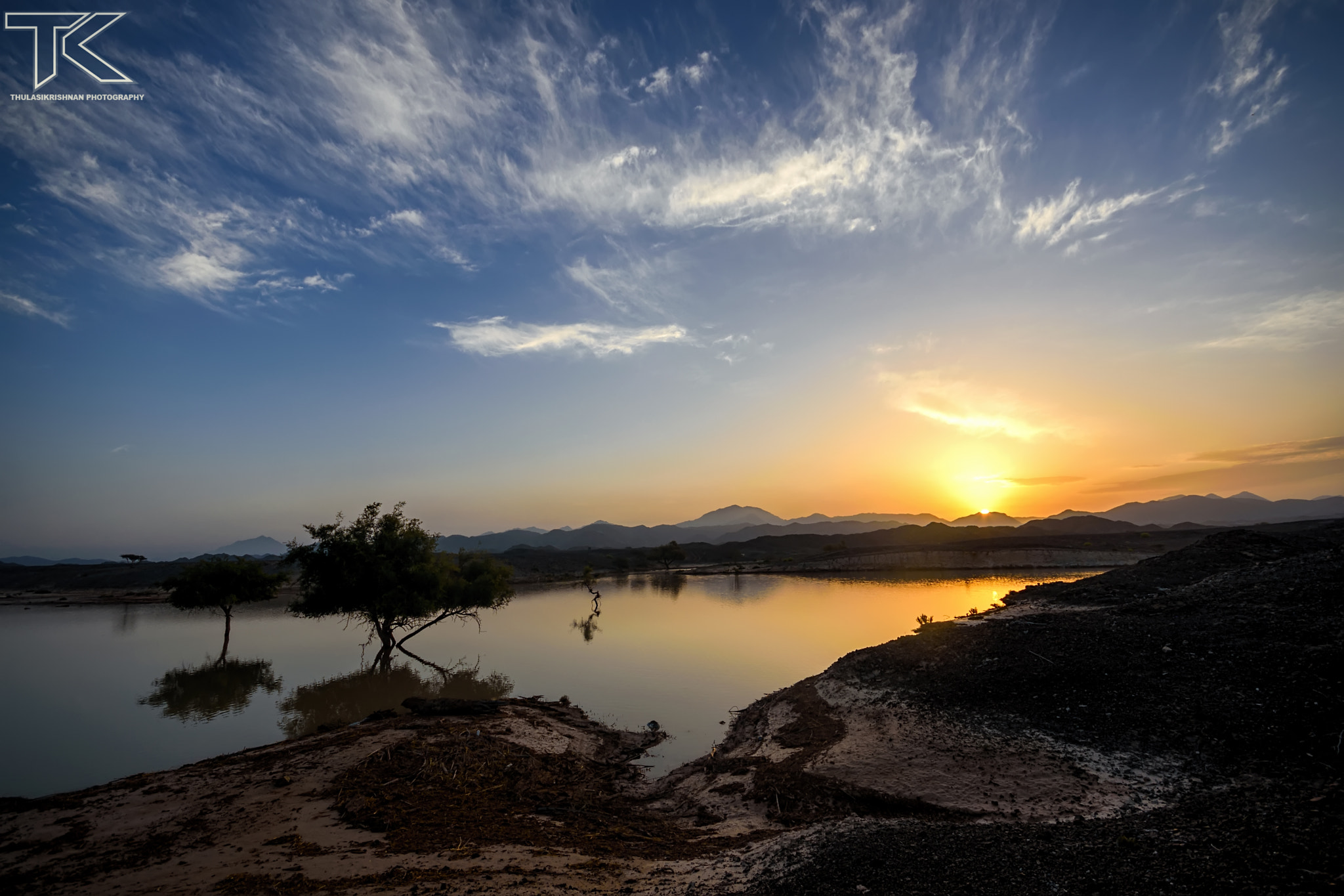 Sigma 10-20mm F4-5.6 EX DC HSM sample photo. Sunrise at wadi photography