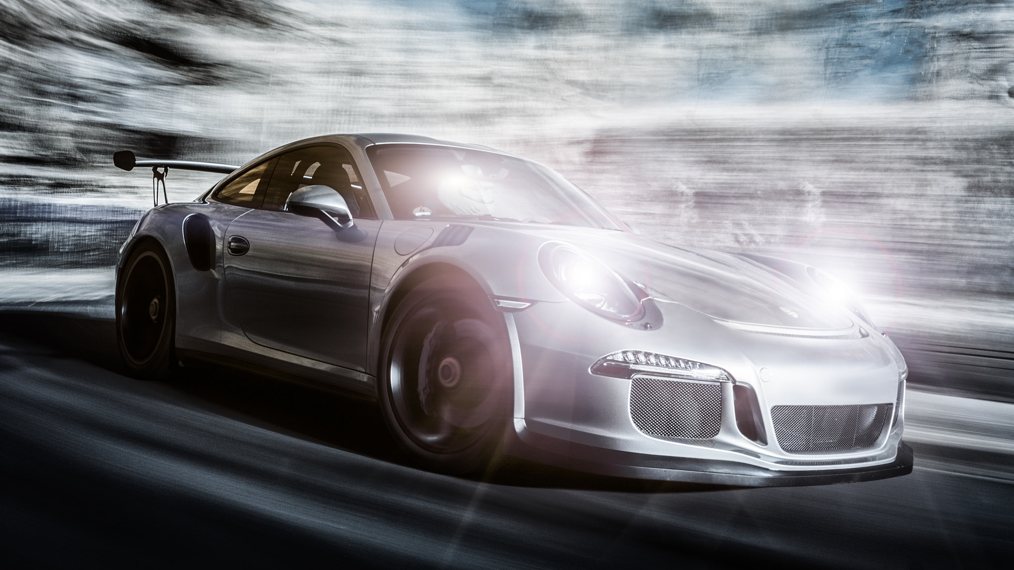 Canon TS-E 24.0mm f/3.5 L II sample photo. Porsche gt3rs ii photography