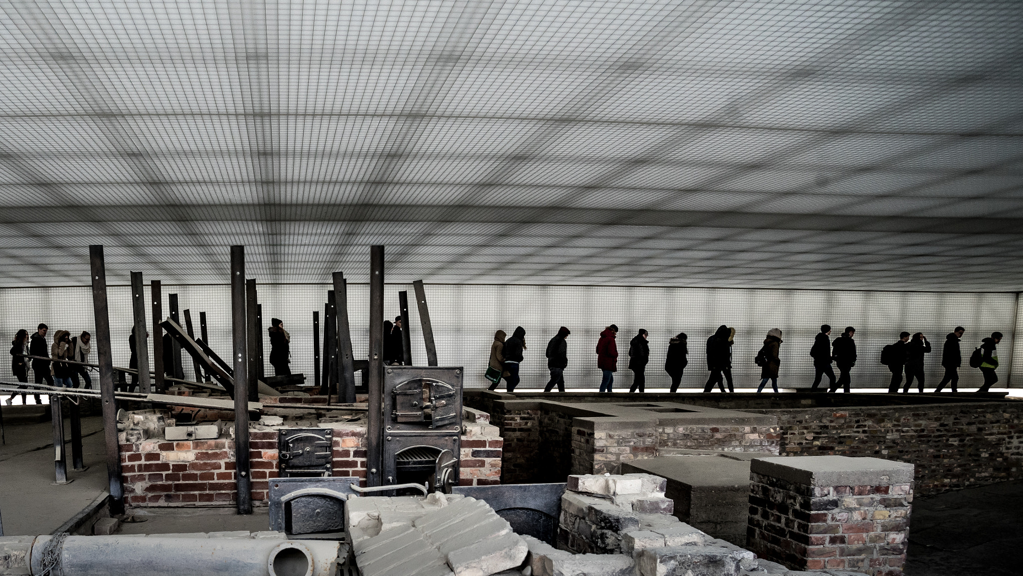 Minolta AF 28-85mm F3.5-4.5 New sample photo. Students at sachsenhausen photography