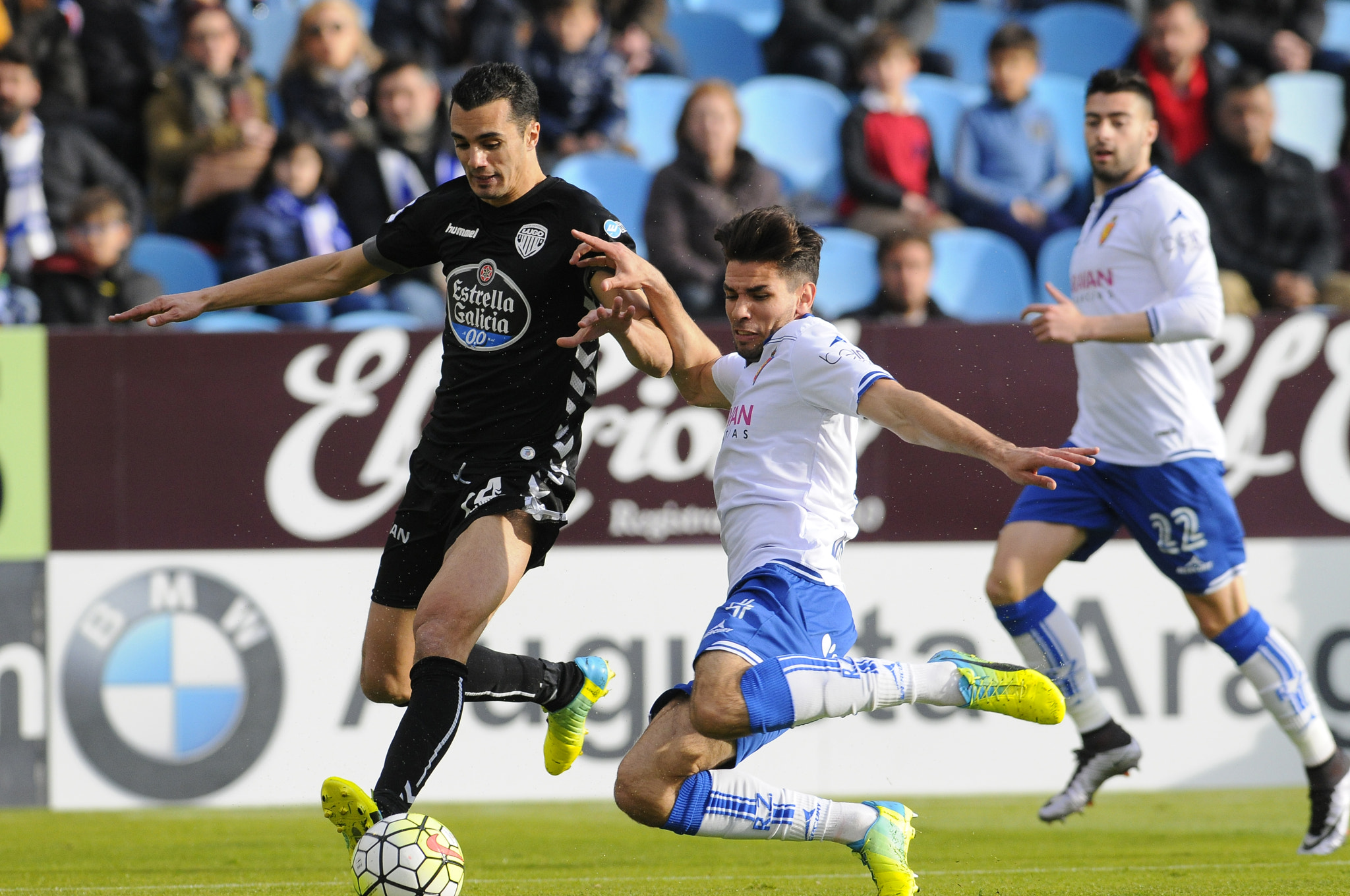 Nikon AF-S Nikkor 300mm F2.8G ED-IF VR sample photo. Real zaragoza vs  cd lugo photography