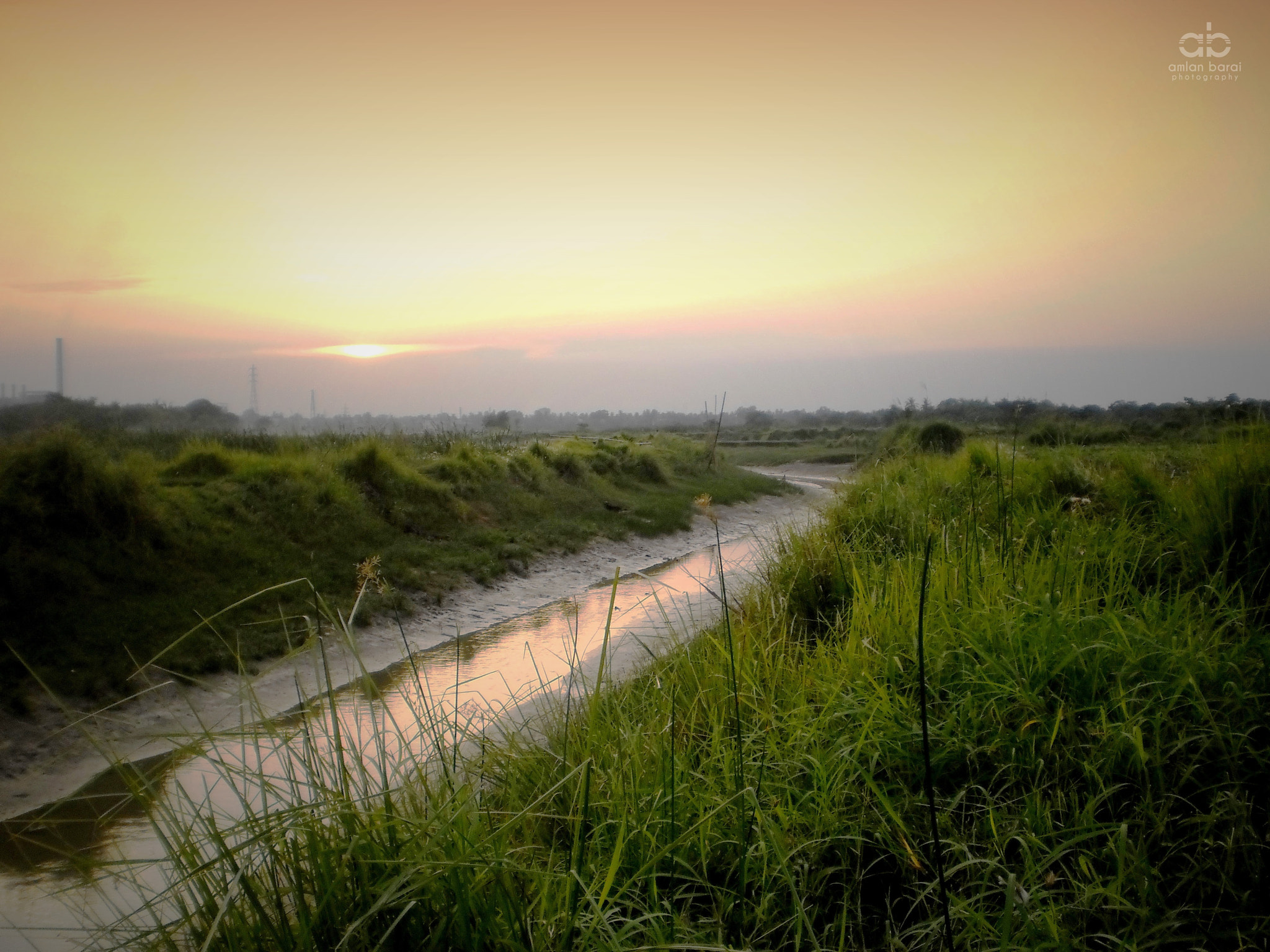 Olympus T105,T100,X36 sample photo. Yellow sky photography