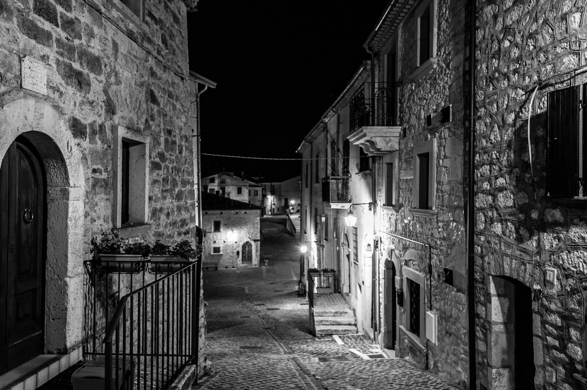 Nikon Df sample photo. Into the night photography