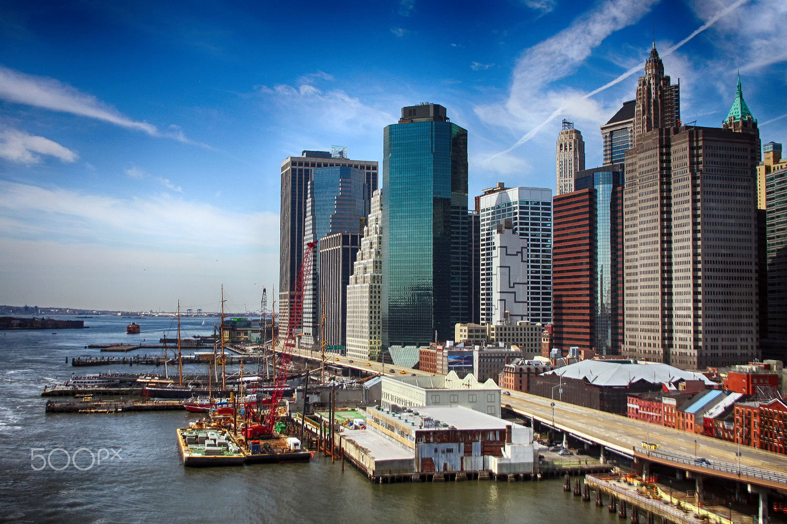 Canon EF-S 18-55mm F3.5-5.6 sample photo. West manhattan, ny photography