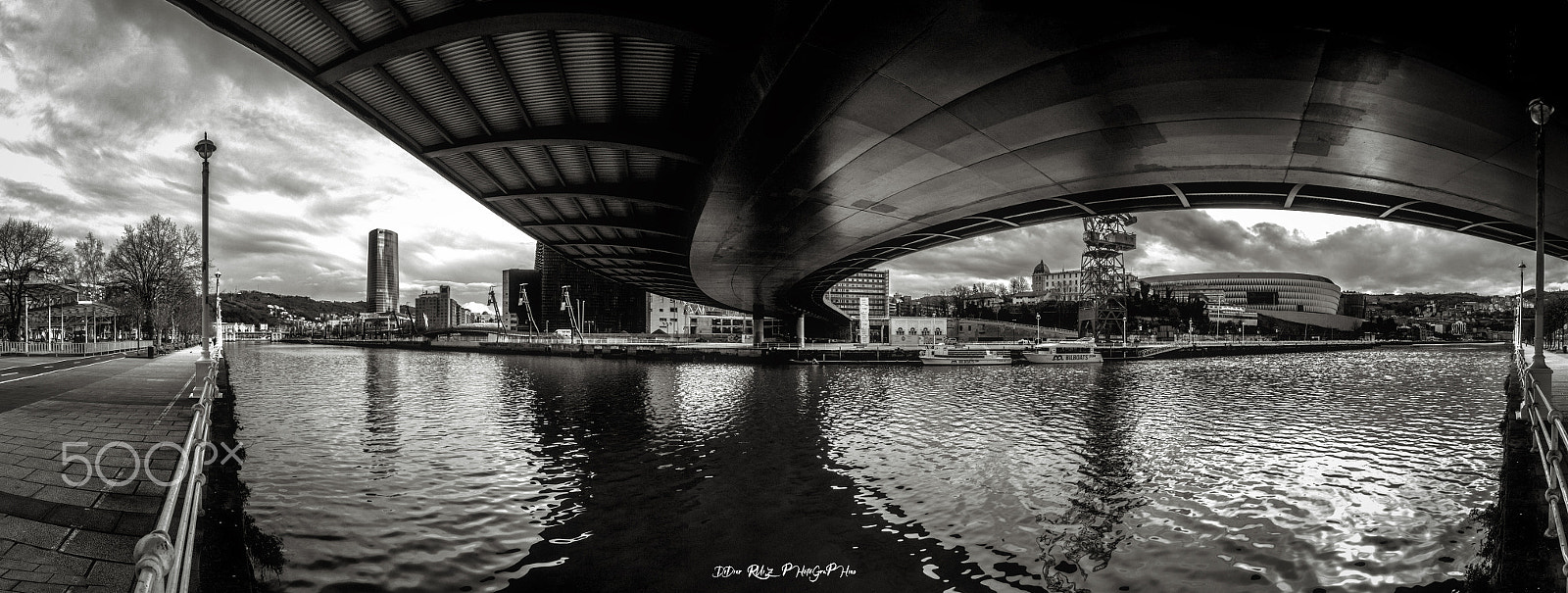 Sony SLT-A77 + Sigma 10-20mm F3.5 EX DC HSM sample photo. Bilbao - punte euskalduna photography