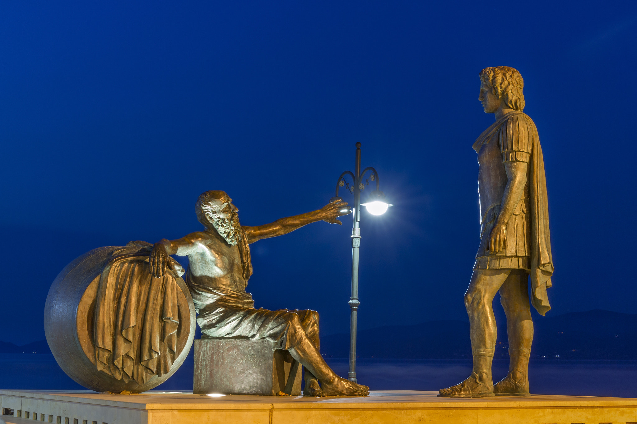 Canon EOS 7D + Sigma 24-105mm f/4 DG OS HSM | A sample photo. Diogenes and alexander the great photography