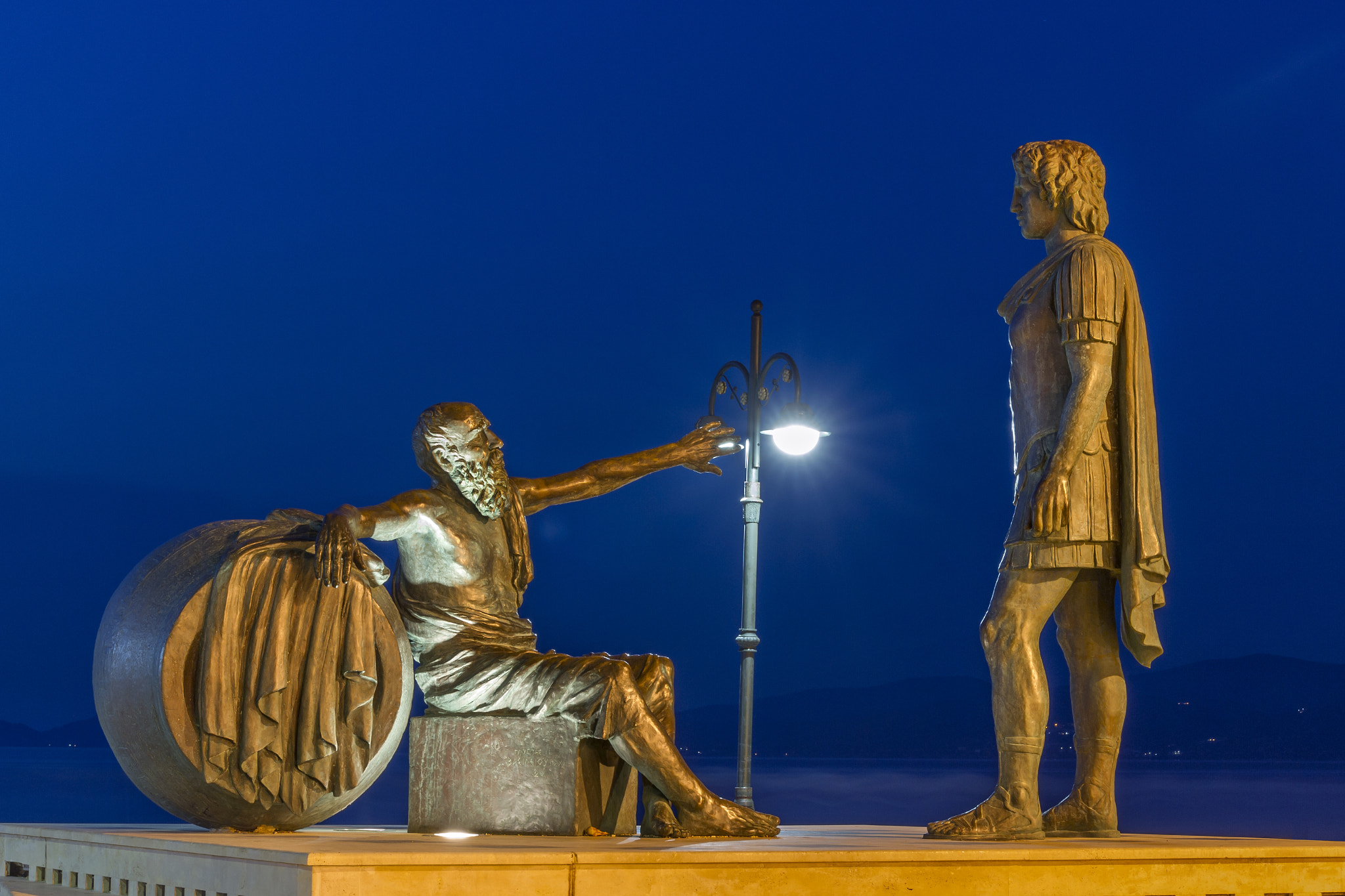 Sigma 24-105mm f/4 DG OS HSM | A sample photo. Diogenes and alexander the great photography