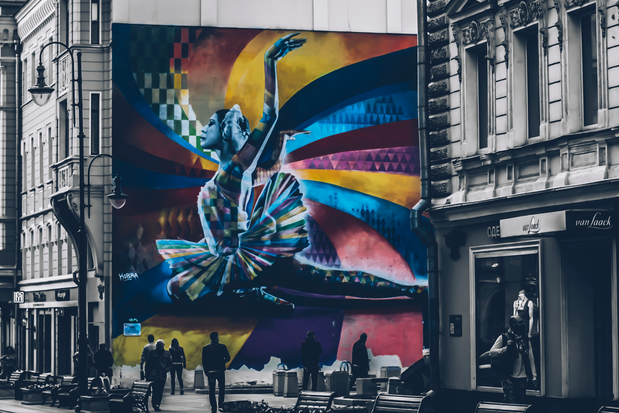 Sony 50mm F1.4 sample photo. Street art photography