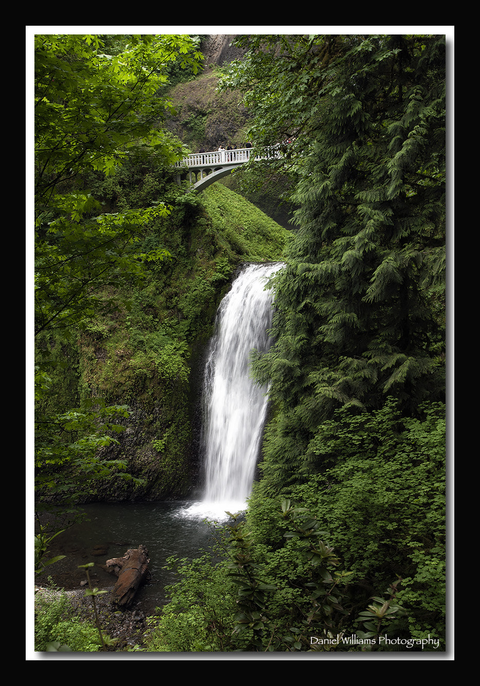 Canon EOS-1D Mark II N sample photo. Multnomah falls photography