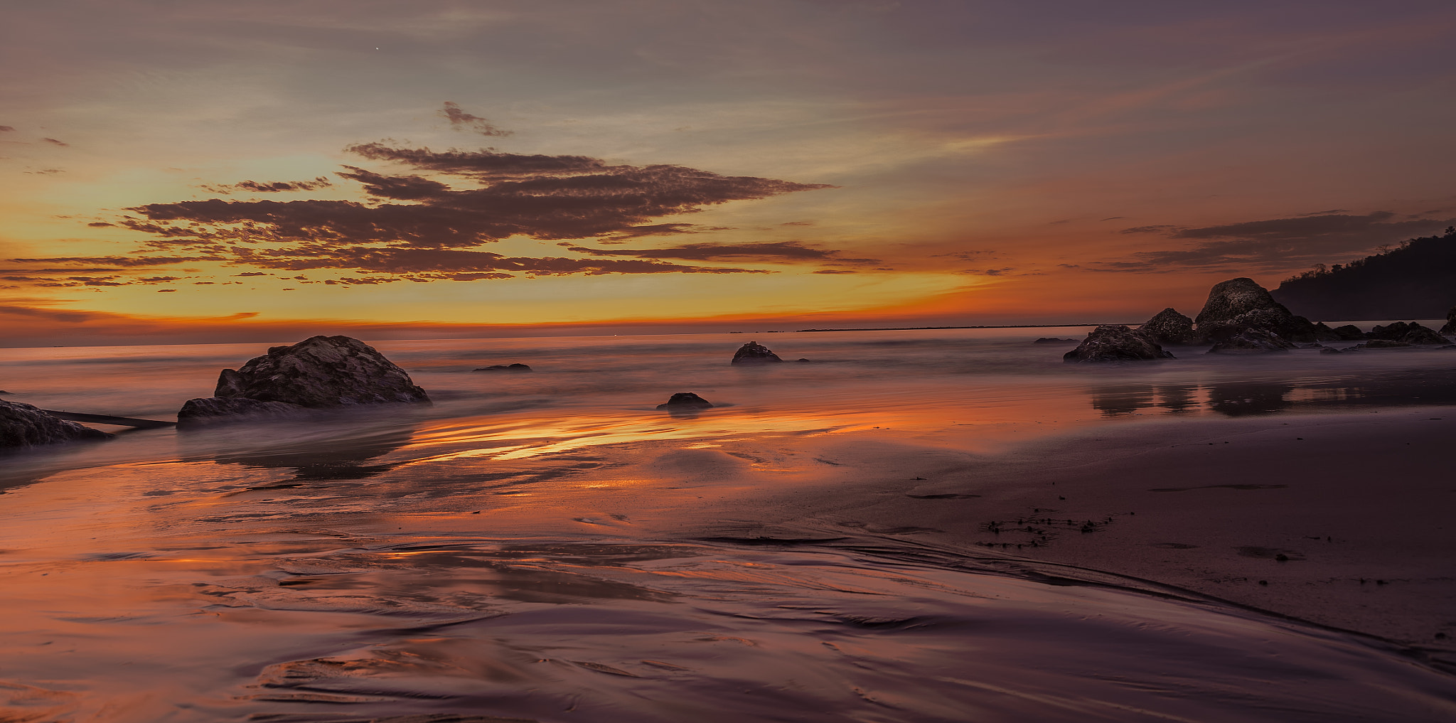 Pentax K-50 sample photo. Ngapali beach sunset photography