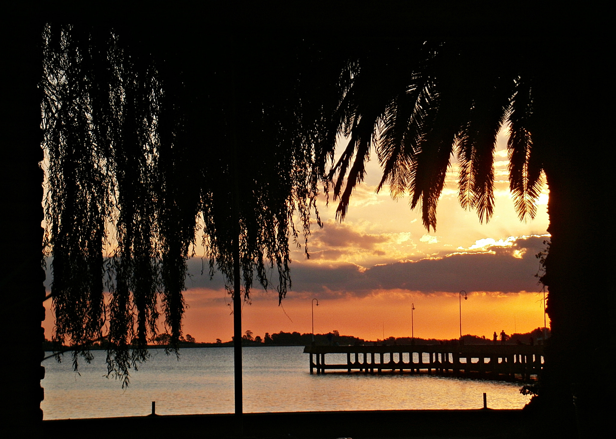 Olympus FE4020,X940 sample photo. Sunset picture photography