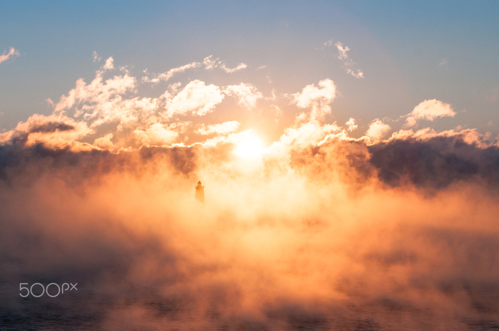 AF Zoom-Nikkor 80-200mm f/2.8 ED sample photo. Whaleback sea smoke photography