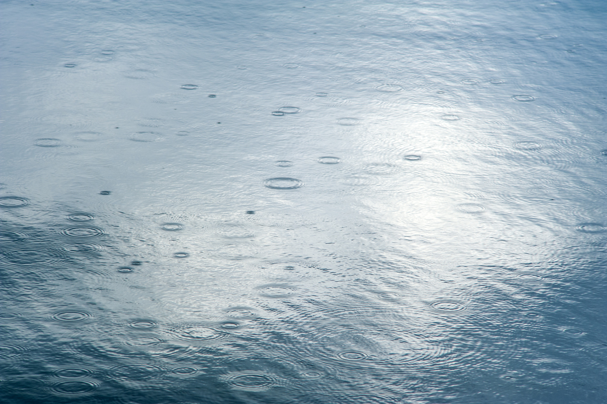 Nikon D700 + AF Zoom-Nikkor 70-210mm f/4 sample photo. When it rains the lake photography