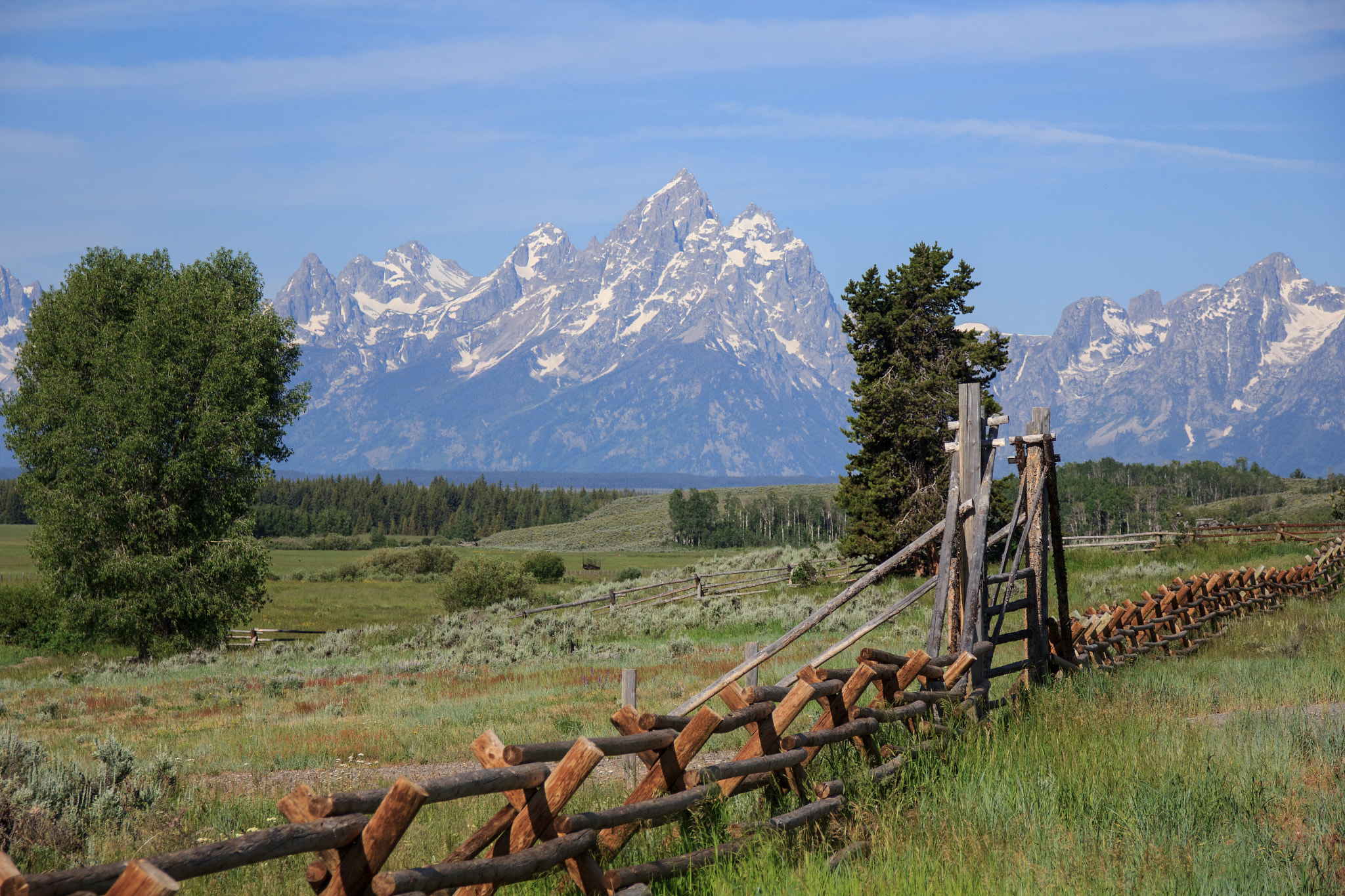 Sigma 18-125mm F3.8-5.6 DC OS HSM sample photo. Tetons photography
