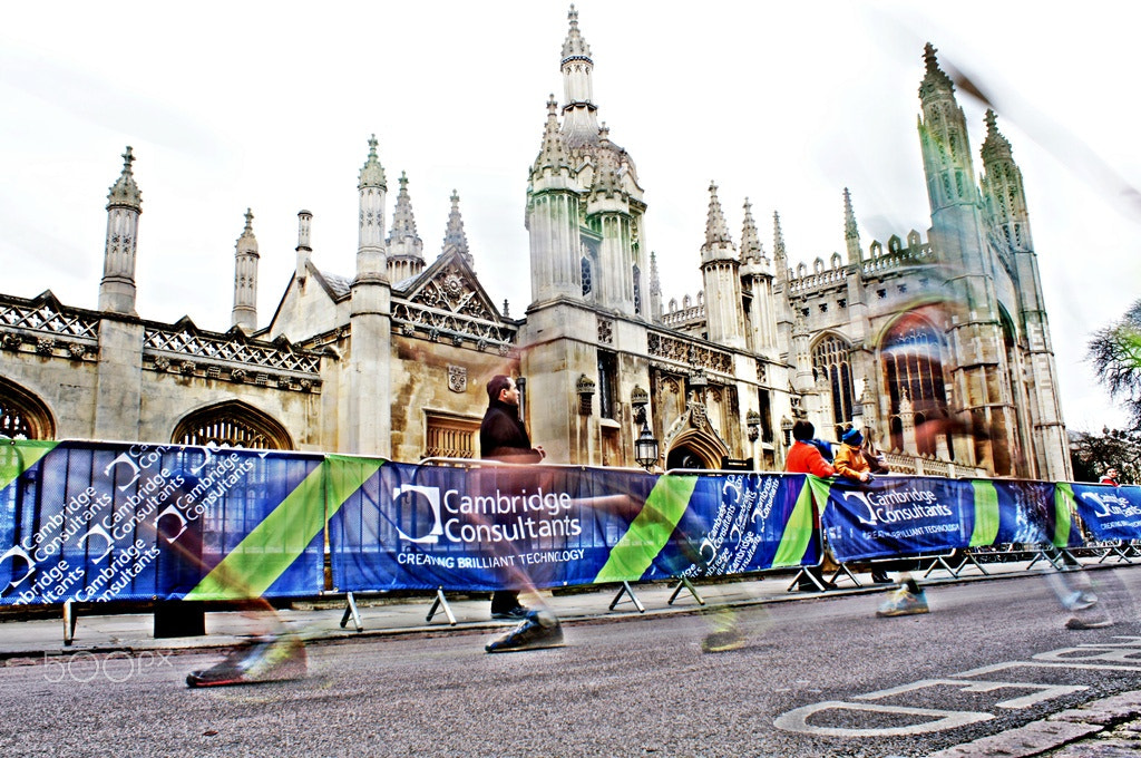 Sony SLT-A55 (SLT-A55V) sample photo. Cambridge half marathon i photography