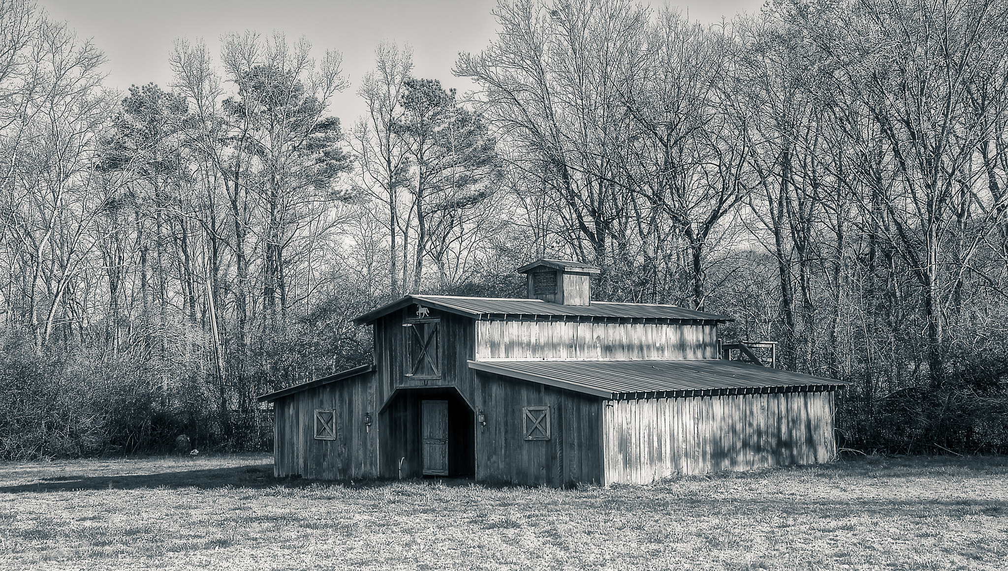 Nikon Df sample photo. Barn on hwy 11 near springville, al photography