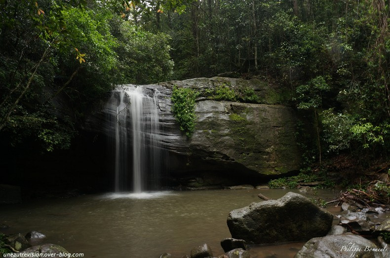 Sony E 16-50mm F3.5-5.6 PZ OSS sample photo. Tropical waterfall photography