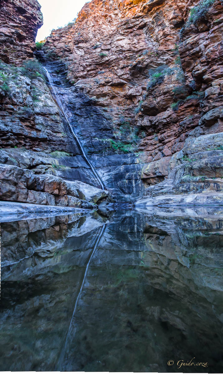 Canon EOS 60D + Canon EF 16-35mm F2.8L USM sample photo. Waterfall at meiringspoort photography