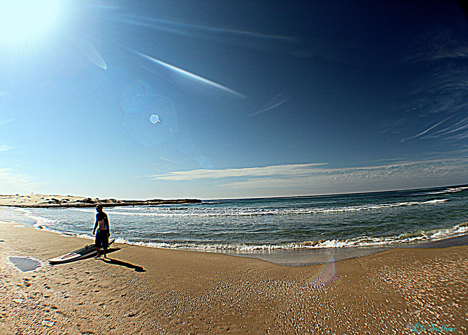Canon EF 28-105mm f/3.5-4.5 USM sample photo. Sun surf photography