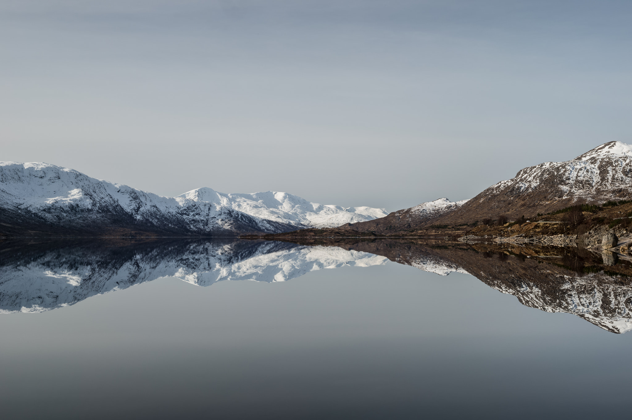 Leica S (TYP 006) + Elmarit-S 45 sample photo. Loch cluanie photography