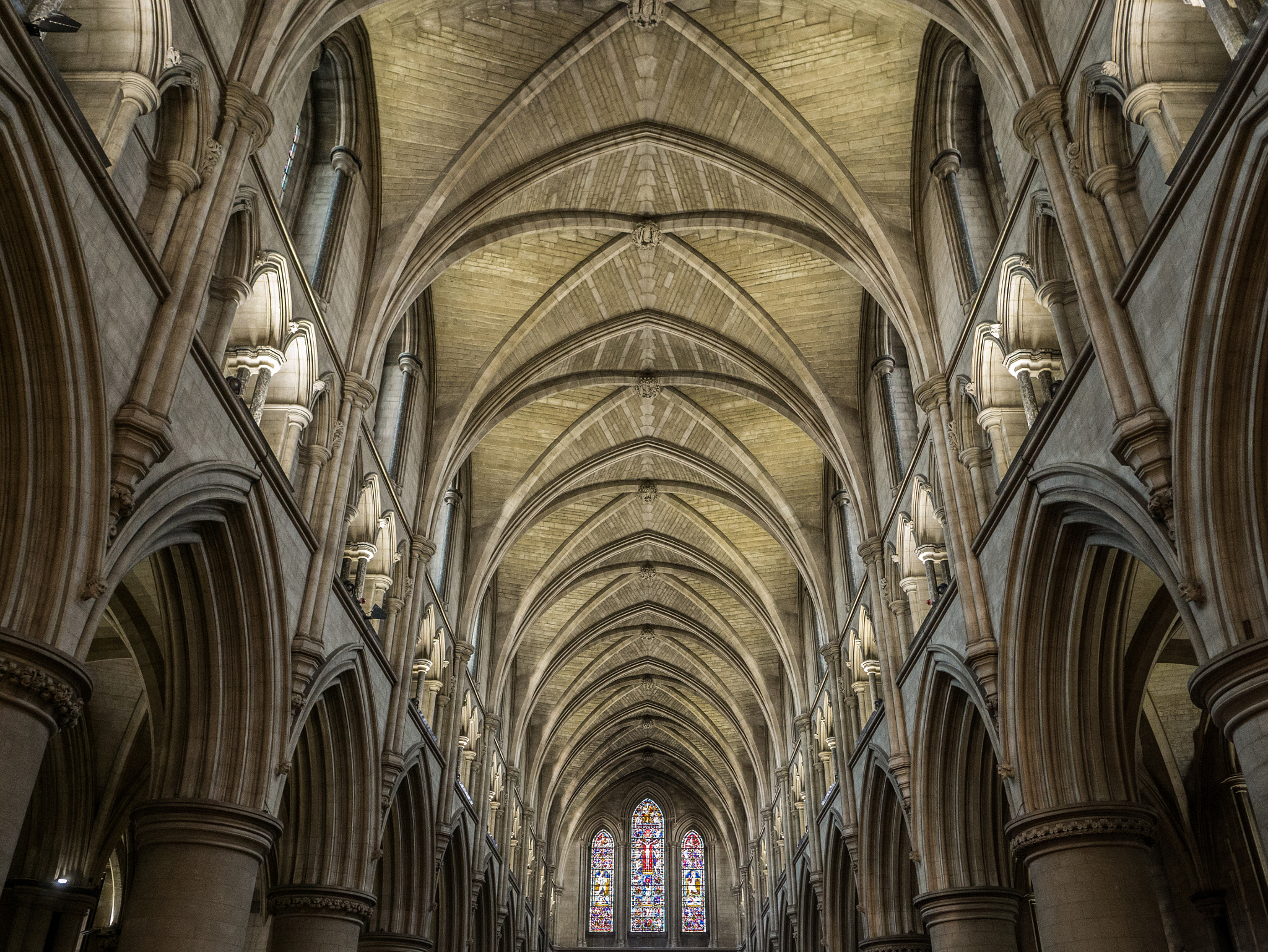 Panasonic Lumix DMC-GX7 + OLYMPUS M.12mm F2.0 sample photo. A tale of two cathedrals photography