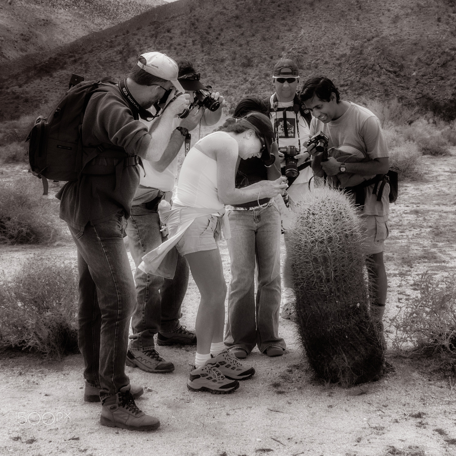 Nikon D2X sample photo. The photographers three photography