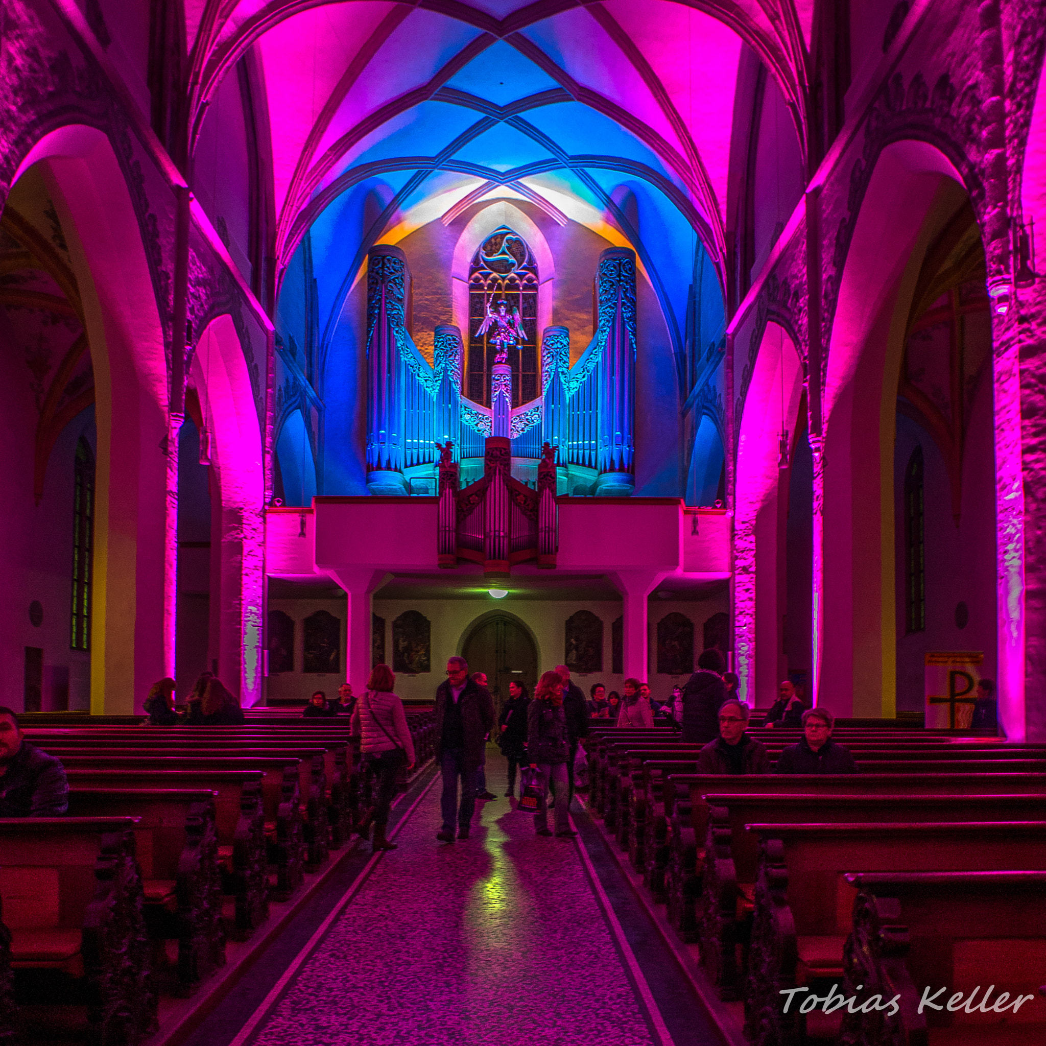 Panasonic Lumix DMC-G5 + Panasonic Lumix G 14mm F2.5 ASPH sample photo. Lichternacht - liebfrauenmünster iii photography