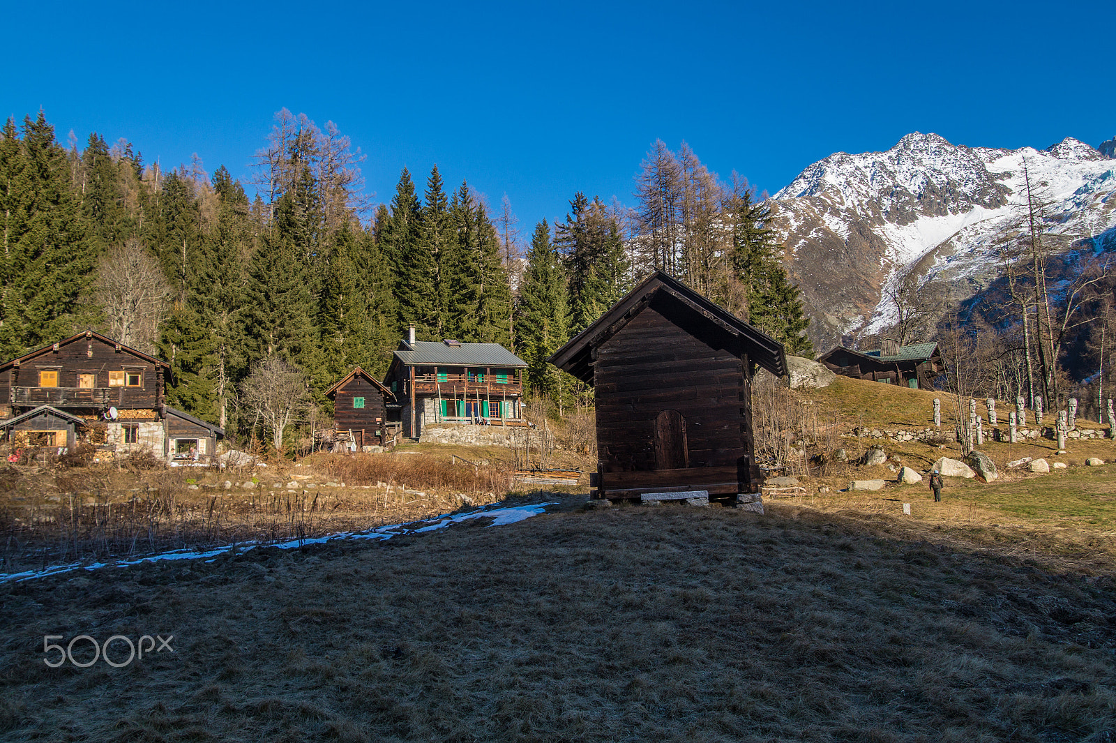 Tamron 18-270mm F3.5-6.3 Di II PZD sample photo. Trelechamps,chamonix,haute savoie ,france photography